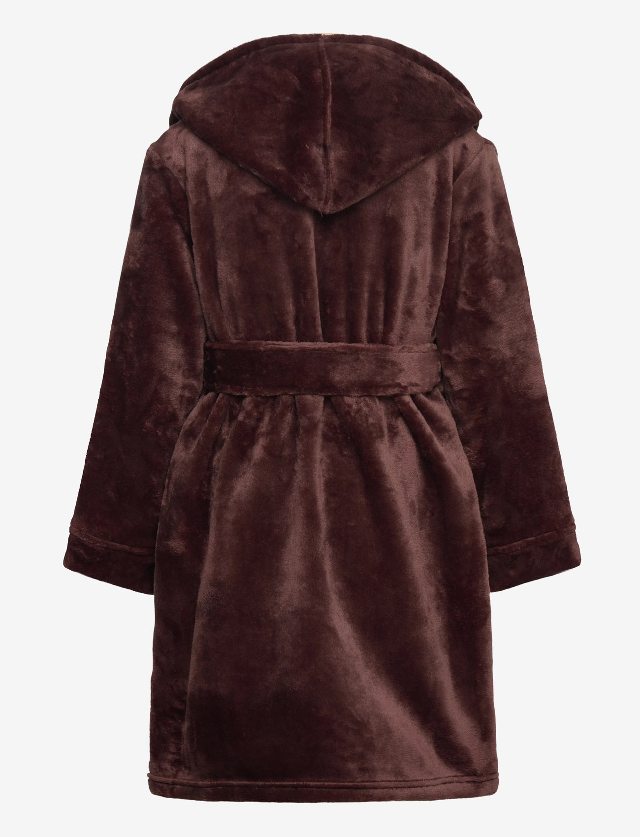 Rosemunde Kids - RHFlurry Kids Hooded Fleece Robe - badekåber - chestnut - 1