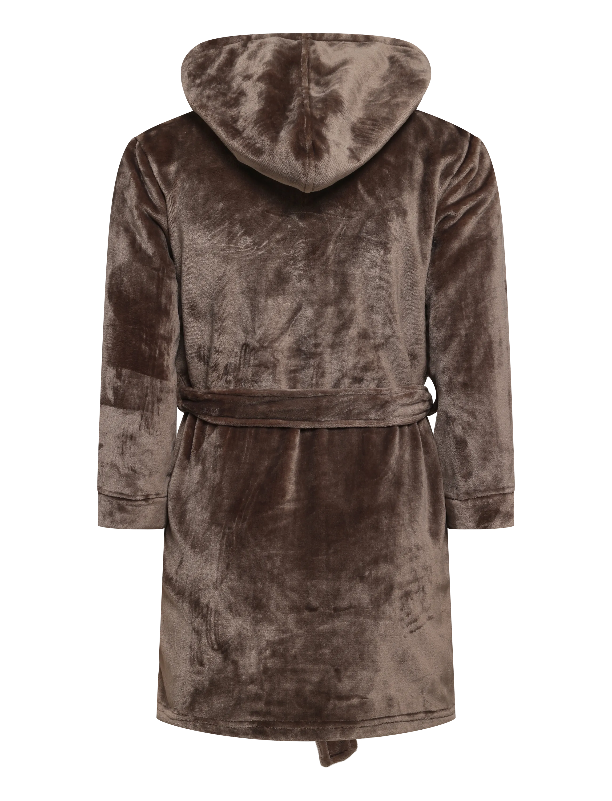 Rosemunde Kids - RHFlurry Kids Hooded Fleece Robe - bademäntel - falcon - 1