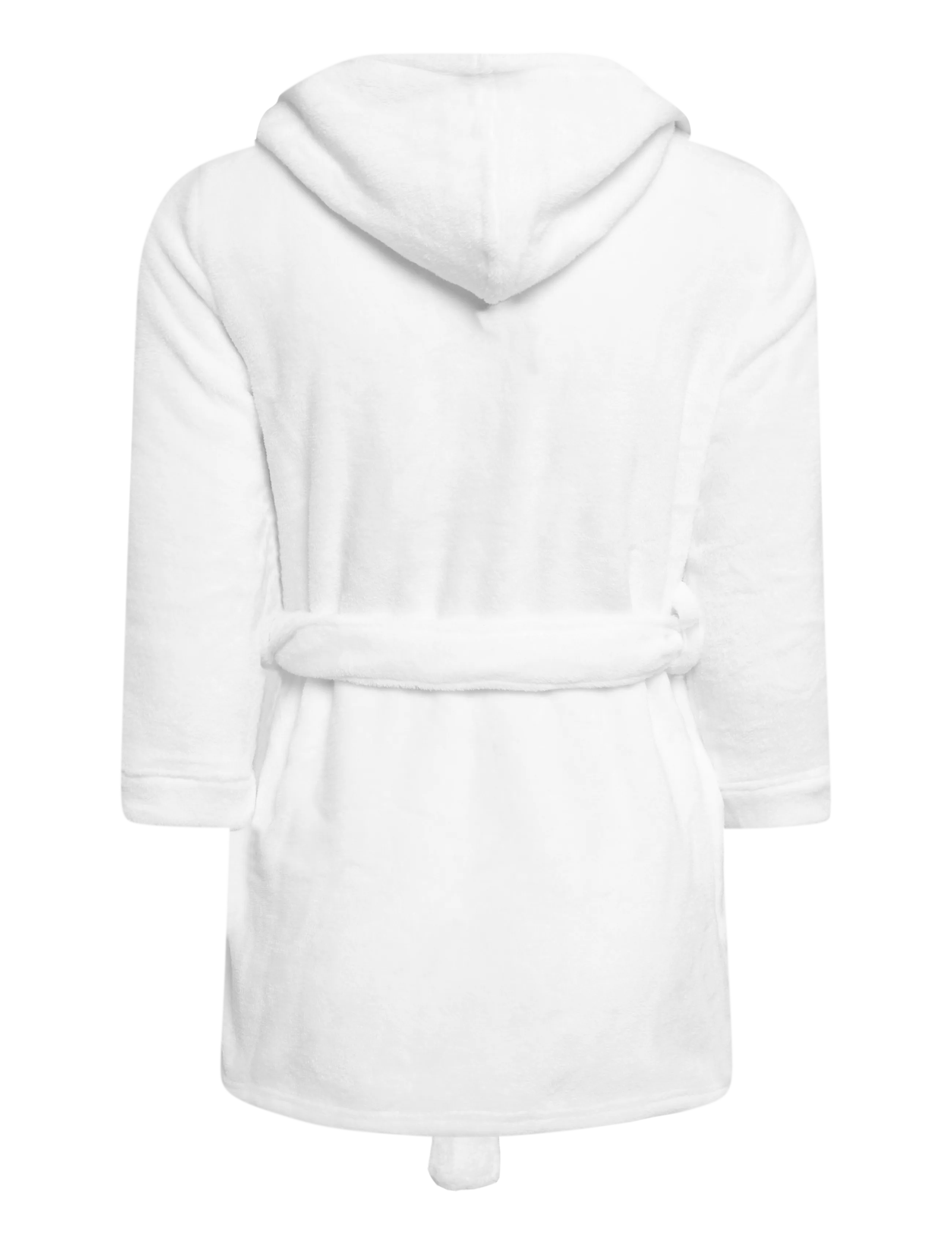 Rosemunde Kids - RHFlurry Kids Hooded Fleece Robe - bademäntel - ivory - 1
