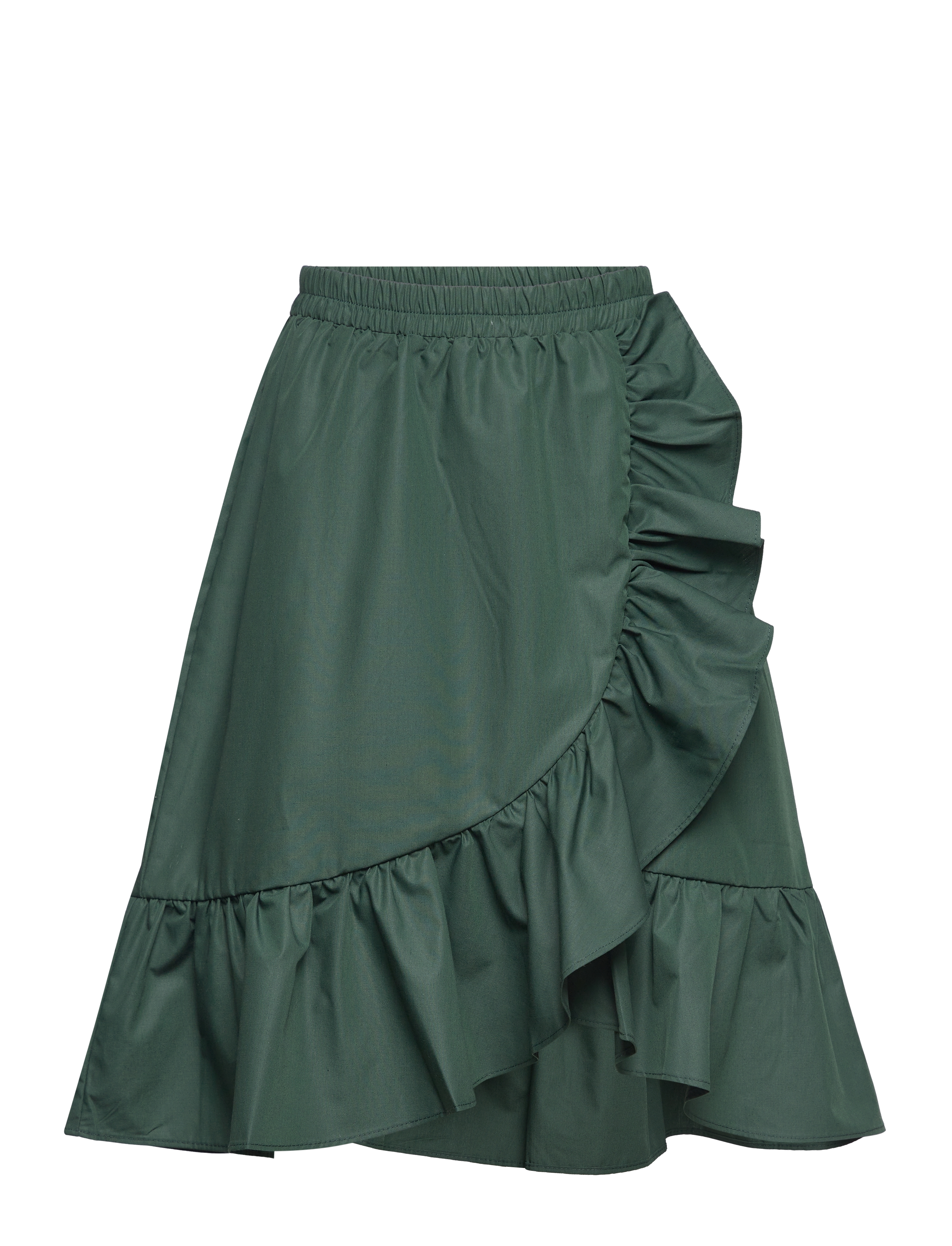 Rosemunde Kids Skirt - Kläder - DARK GREEN / khaki/green
