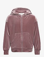 Hoodie full zip - WARM LAVENDER