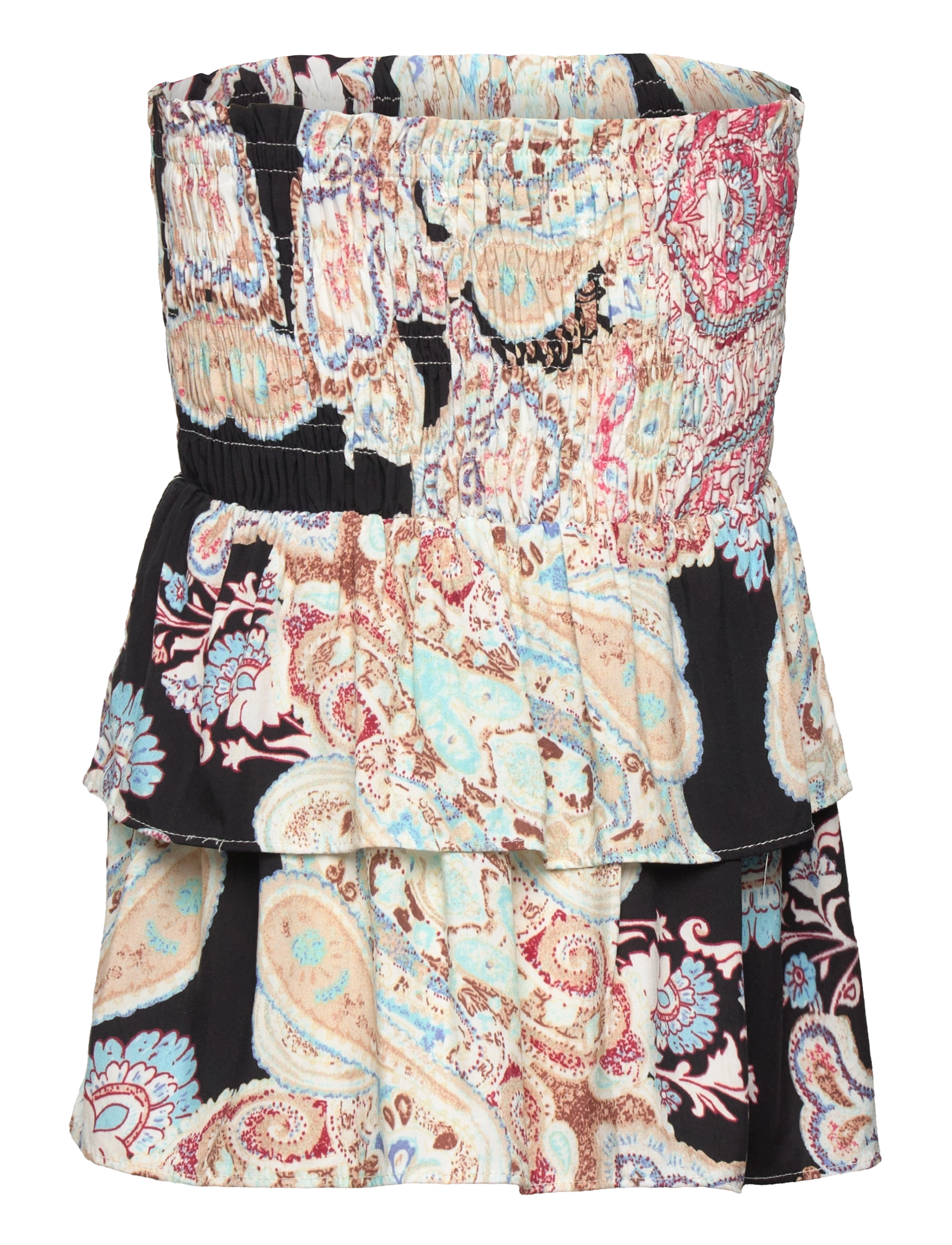 Rosemunde Kids - Paisley top - blue paisley print - 1