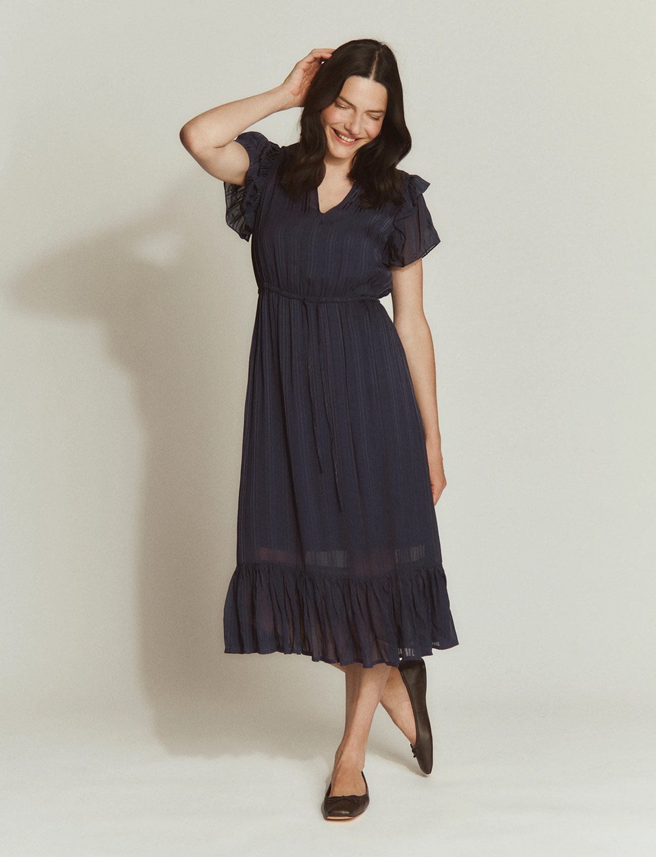 Rosemunde Rwgloria Ss Midi Dress - - 44 1