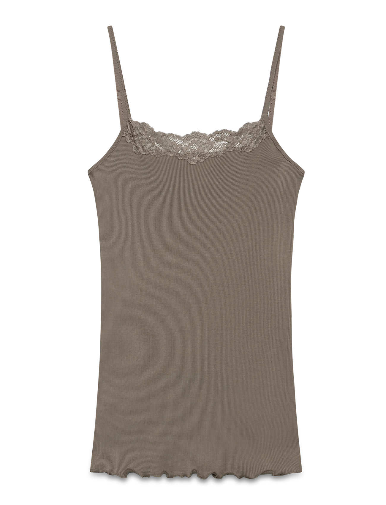Rosemunde Rwbernadine Organic Sl Strap Lace T - Brown - XS 2