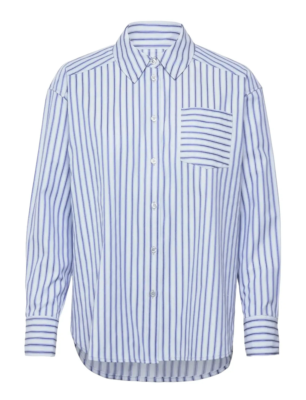 Rosemunde Rwulla Ls Oversize Shirt - Blue - 34