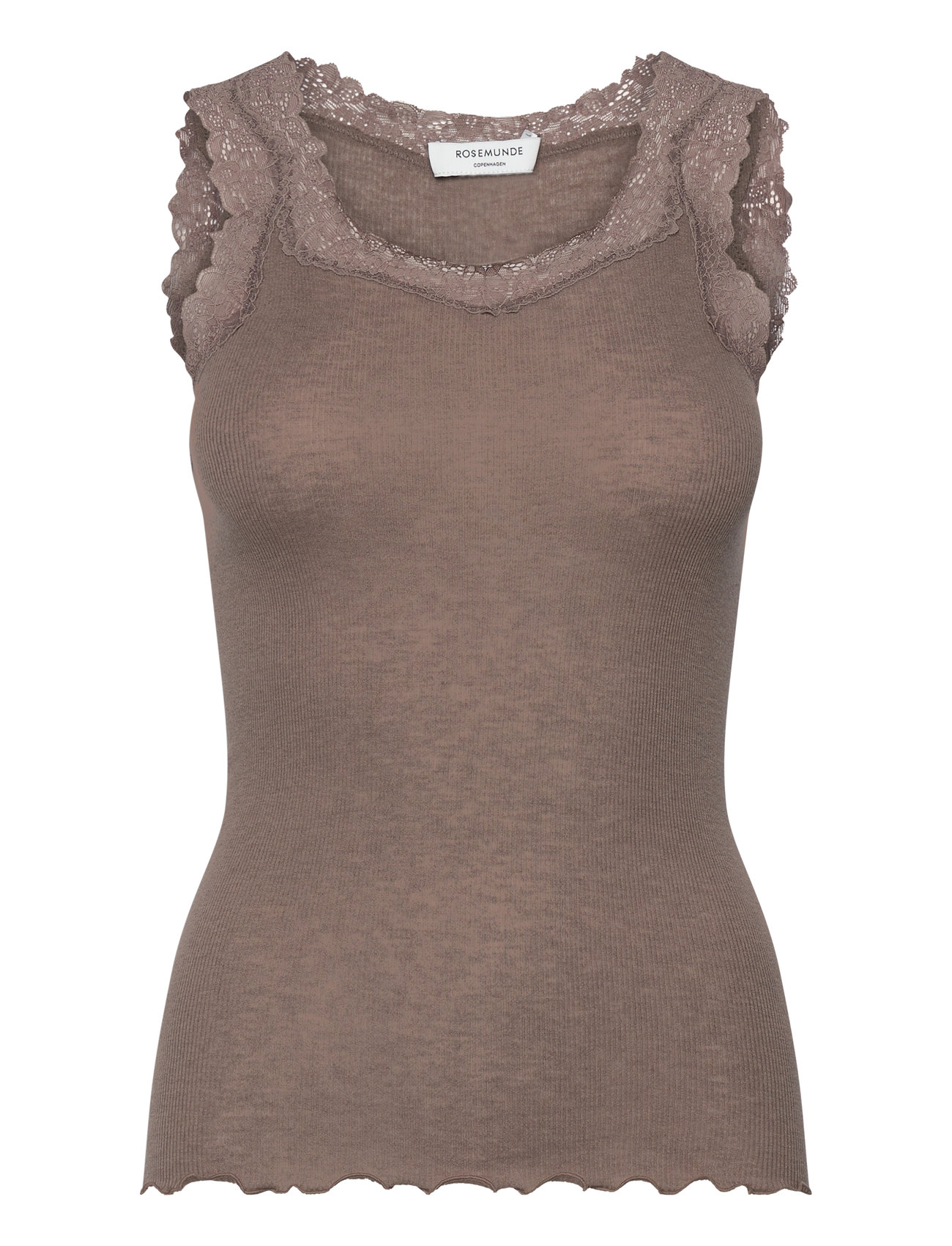 Rosemunde Rwburlington Wool Sl Lace Top - - XL 1