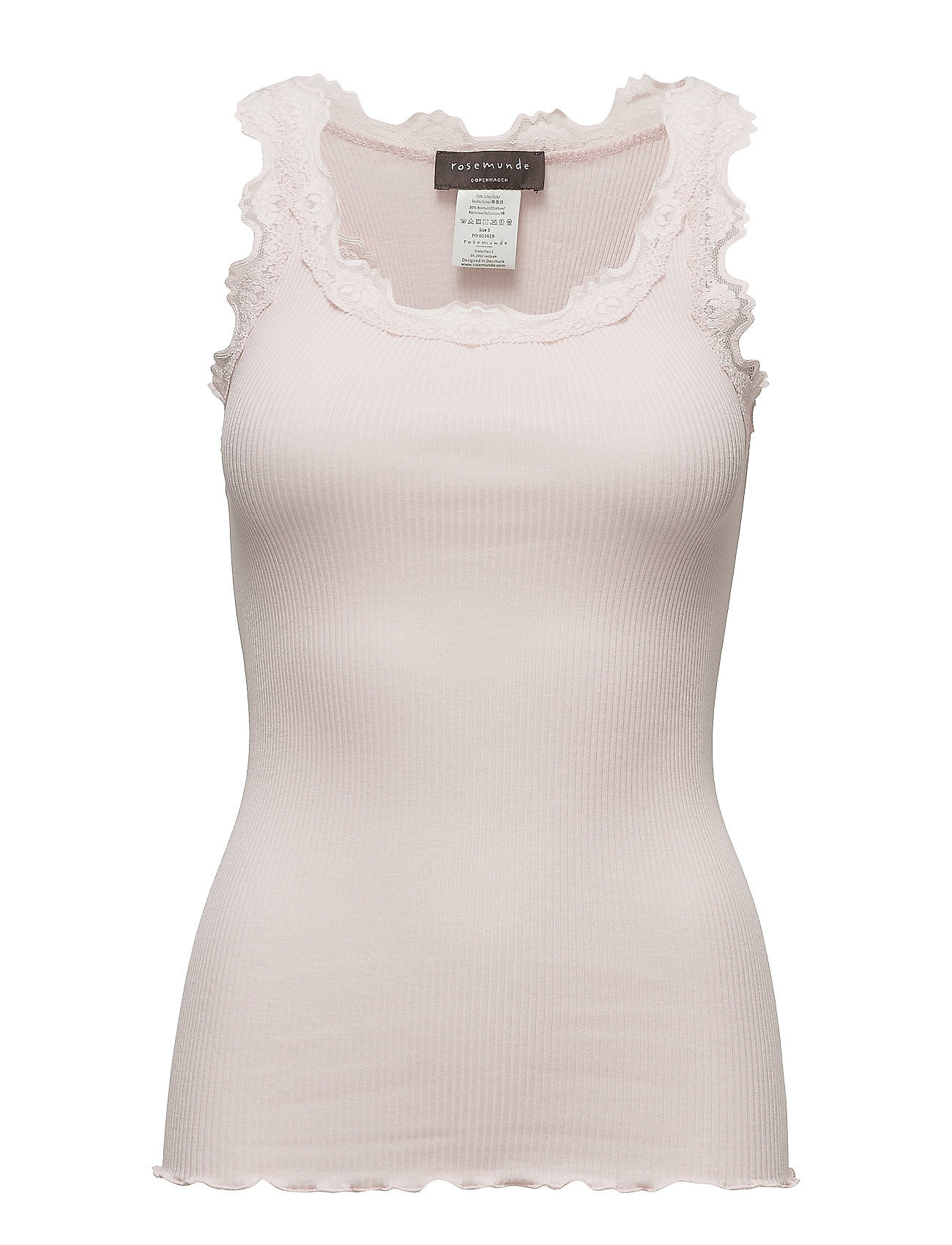 Rosemunde Rwbabette Silk Sl U-Neck Long Lace - - XS 2