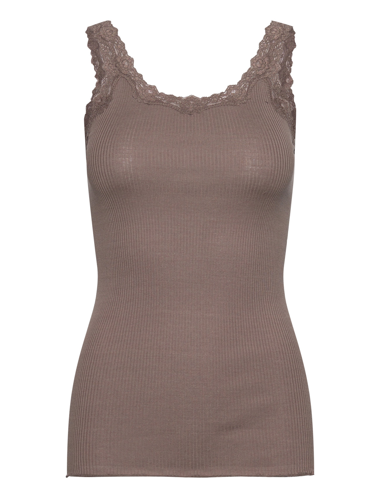 Rosemunde Rwbabette Silk Sl Deep Back Lace Top - - XS 2