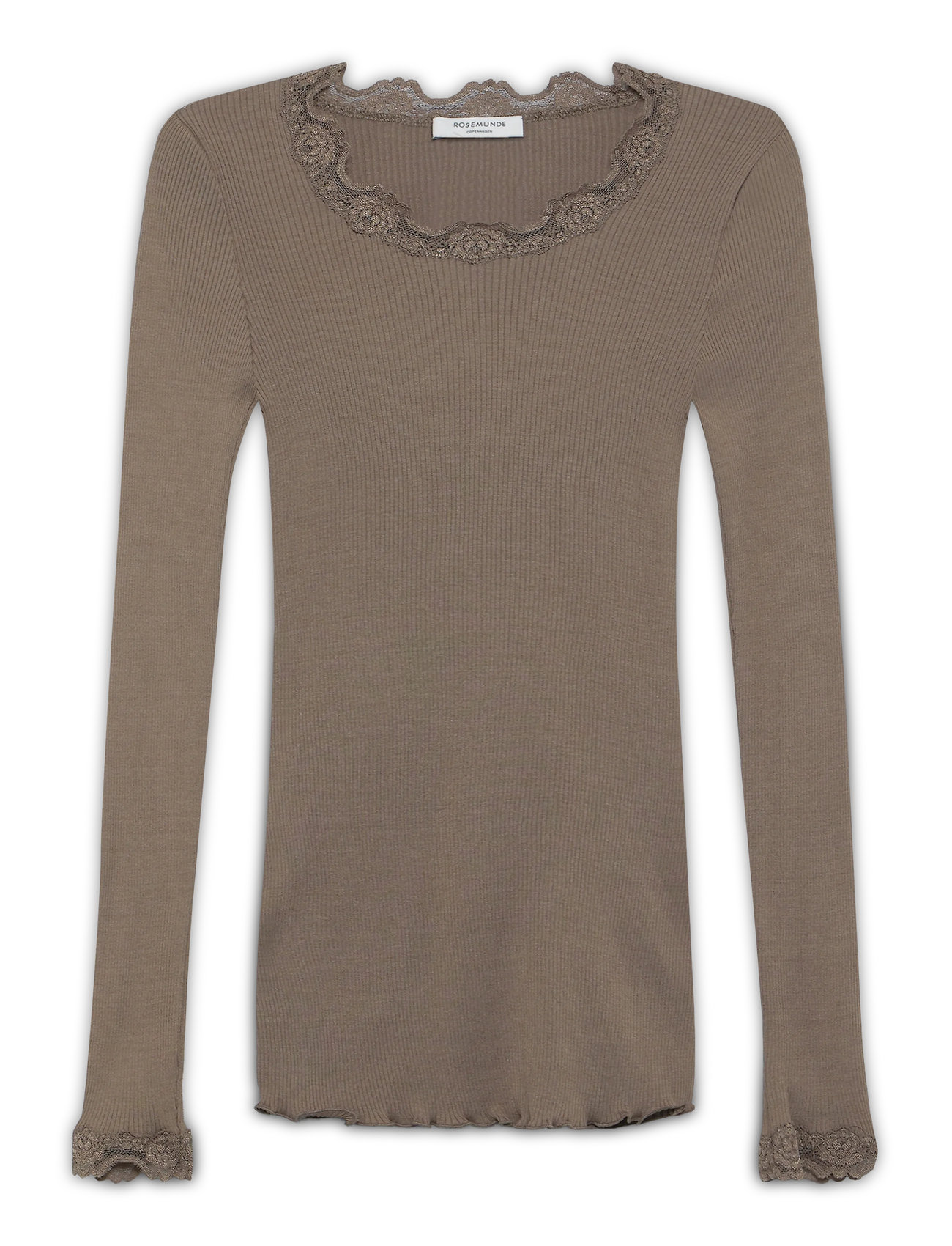 Rosemunde Rwbabette Silk Ls Lace T-Shirt - - XS 2