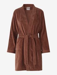Organic robe - CHOCOLATE BROWN