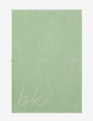 Organic towel 100x150cm - SMOKE GREEN