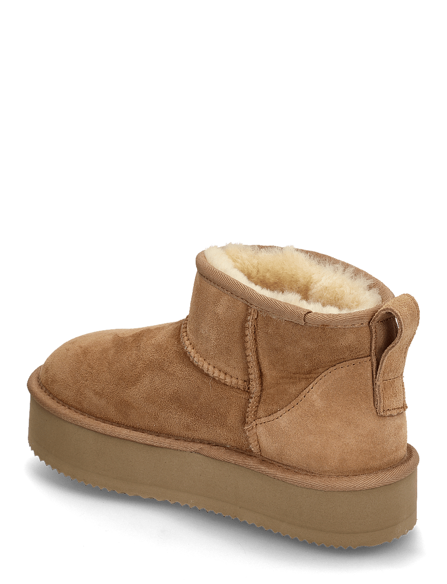 Rosemunde - RHBrisbane Shearling Plateau Boots - bottines doublés teddy - almond - 3