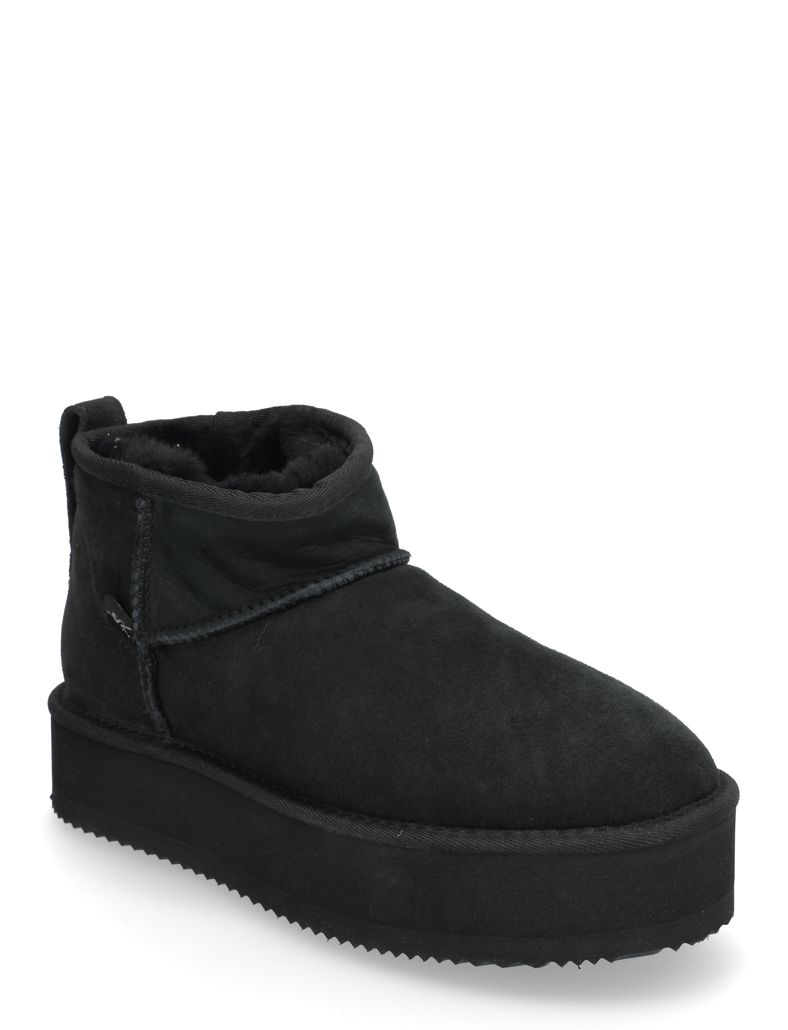 Rosemunde RHBrisbane Shearling Plateau Boots - Støvler - BLACK / black
