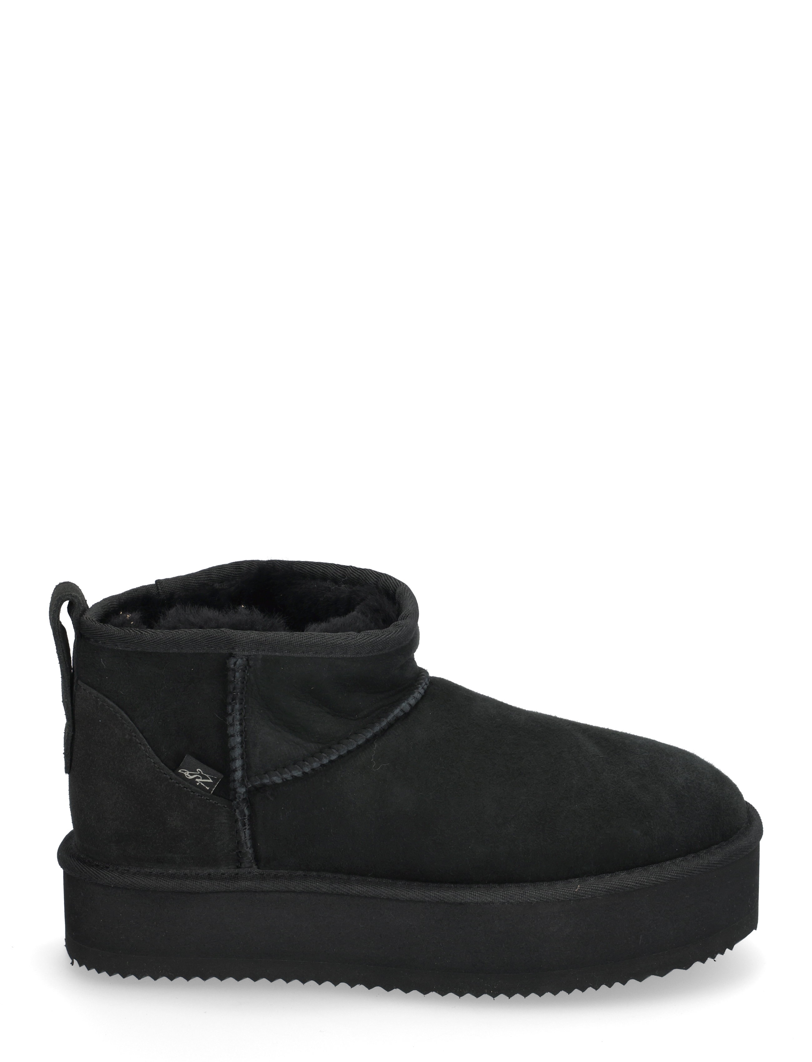 Rosemunde - RHBrisbane Shearling Plateau Boots - naised - black - 2