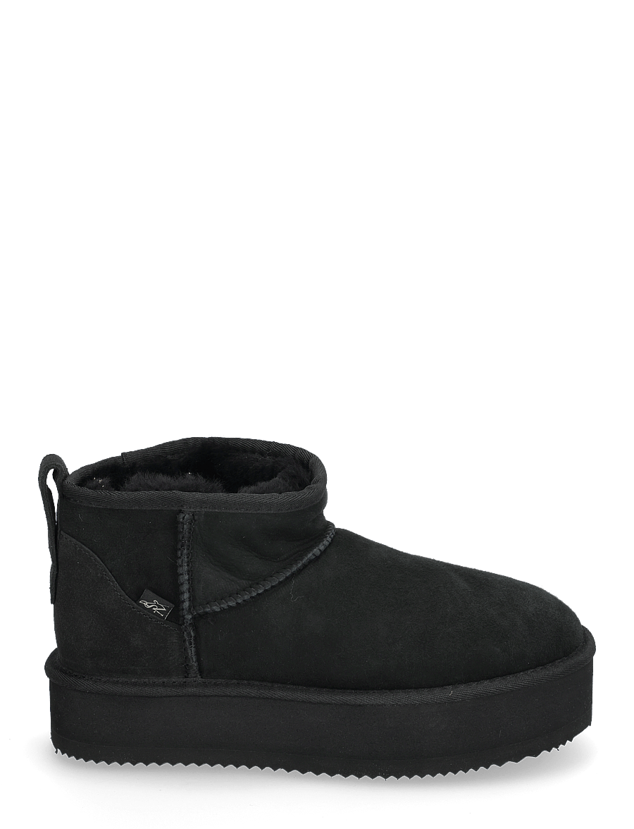 Rosemunde - RHBrisbane Shearling Plateau Boots - teddy-stiefel - black - 2