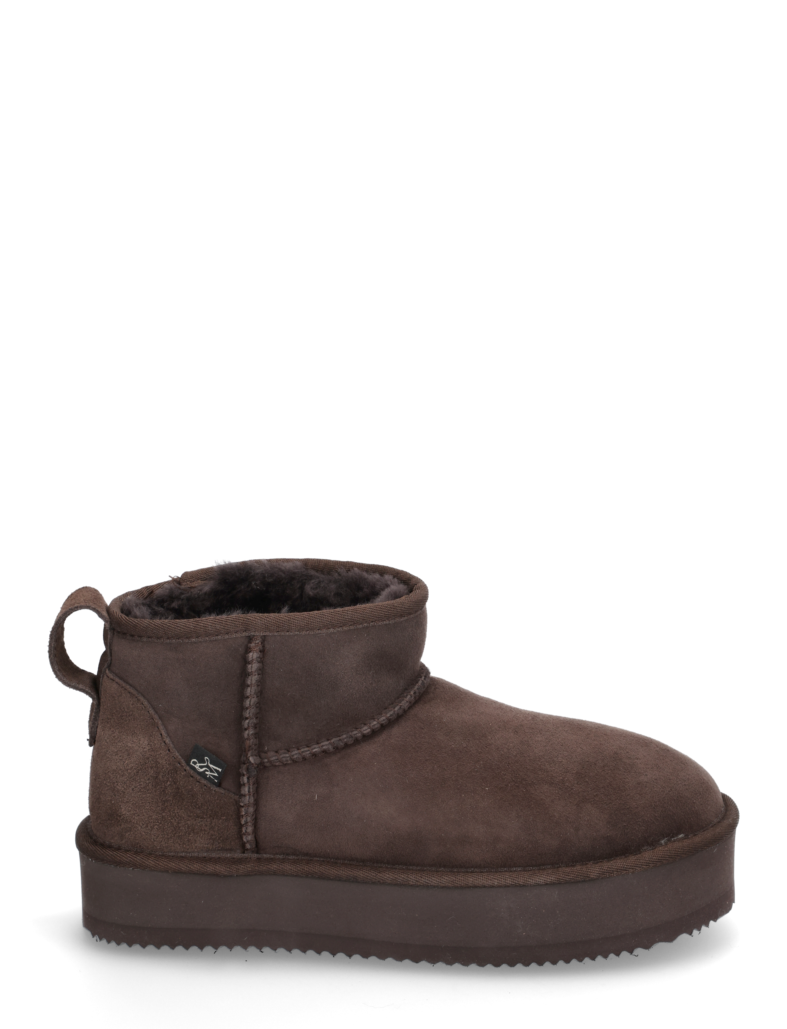 Rosemunde - RHBrisbane Shearling Plateau Boots - teddy boots - coffee brown - 1