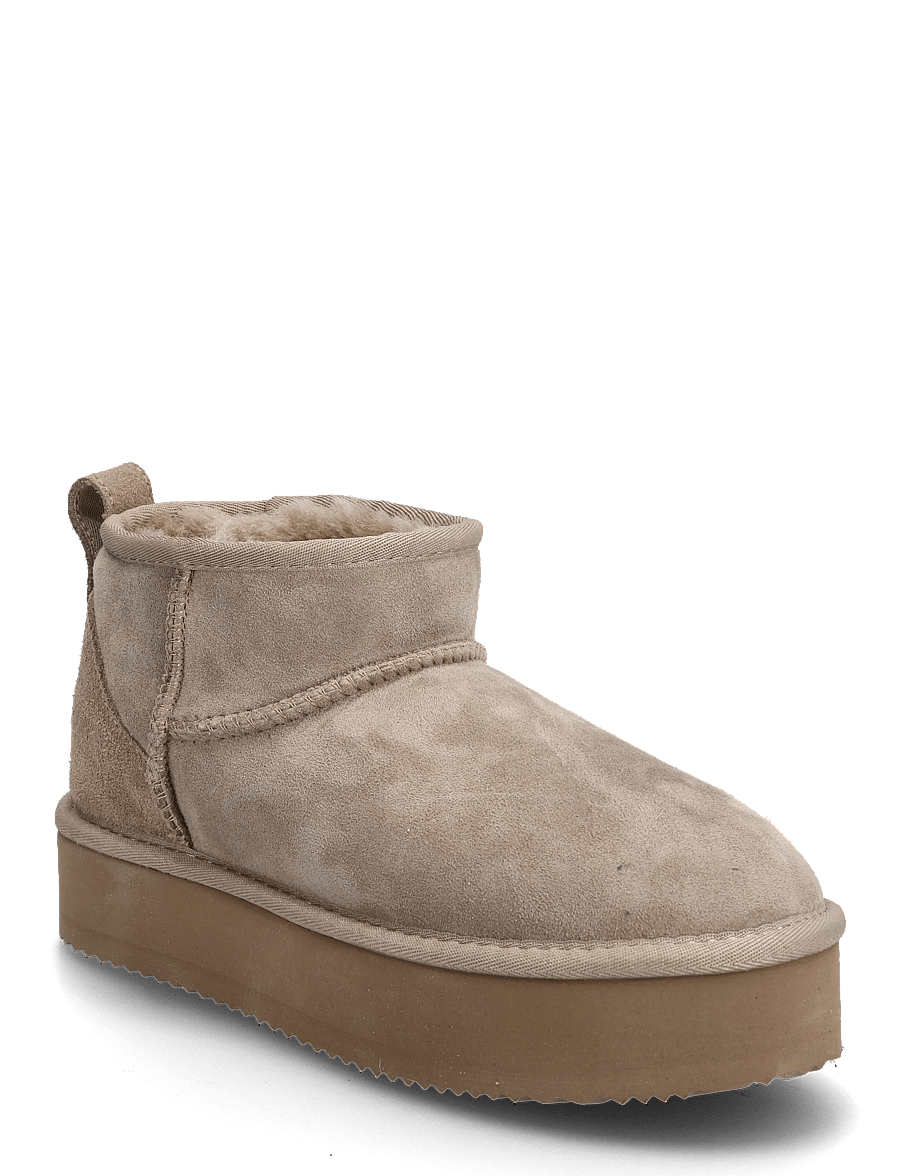 Rosemunde - RHBrisbane Shearling Plateau Boots - teddy-stiefel - elk brown - 0