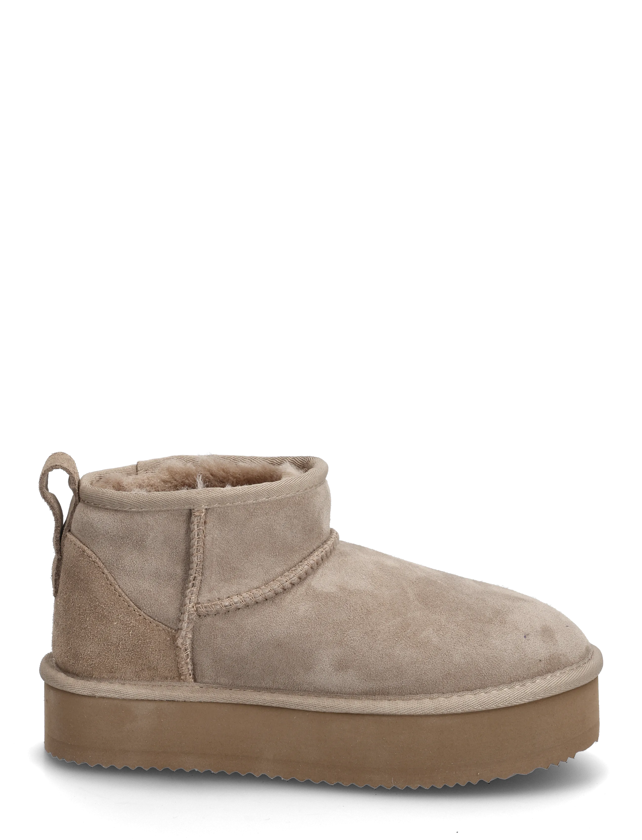 Rosemunde - RHBrisbane Shearling Plateau Boots - teddy boots - elk brown - 1