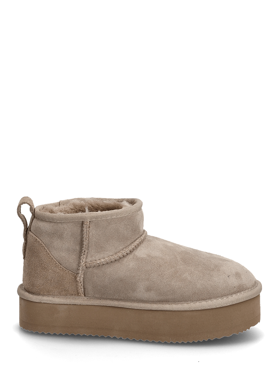 Rosemunde - RHBrisbane Shearling Plateau Boots - teddy-stiefel - elk brown - 1