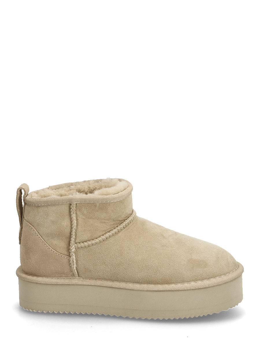 Rosemunde - RHBrisbane Shearling Plateau Boots - teddy boots - taupe - 1