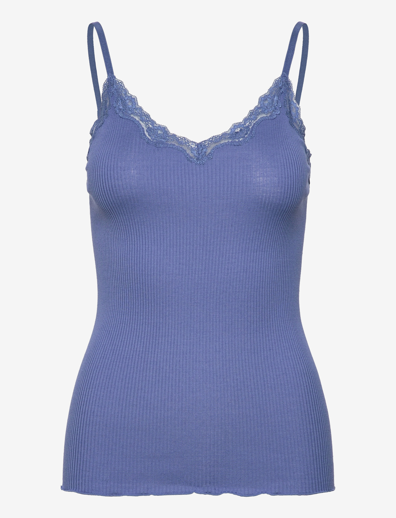 Rosemunde - RWBeatha SL Regular Singlet Top - tanktops - dutch blue - 1