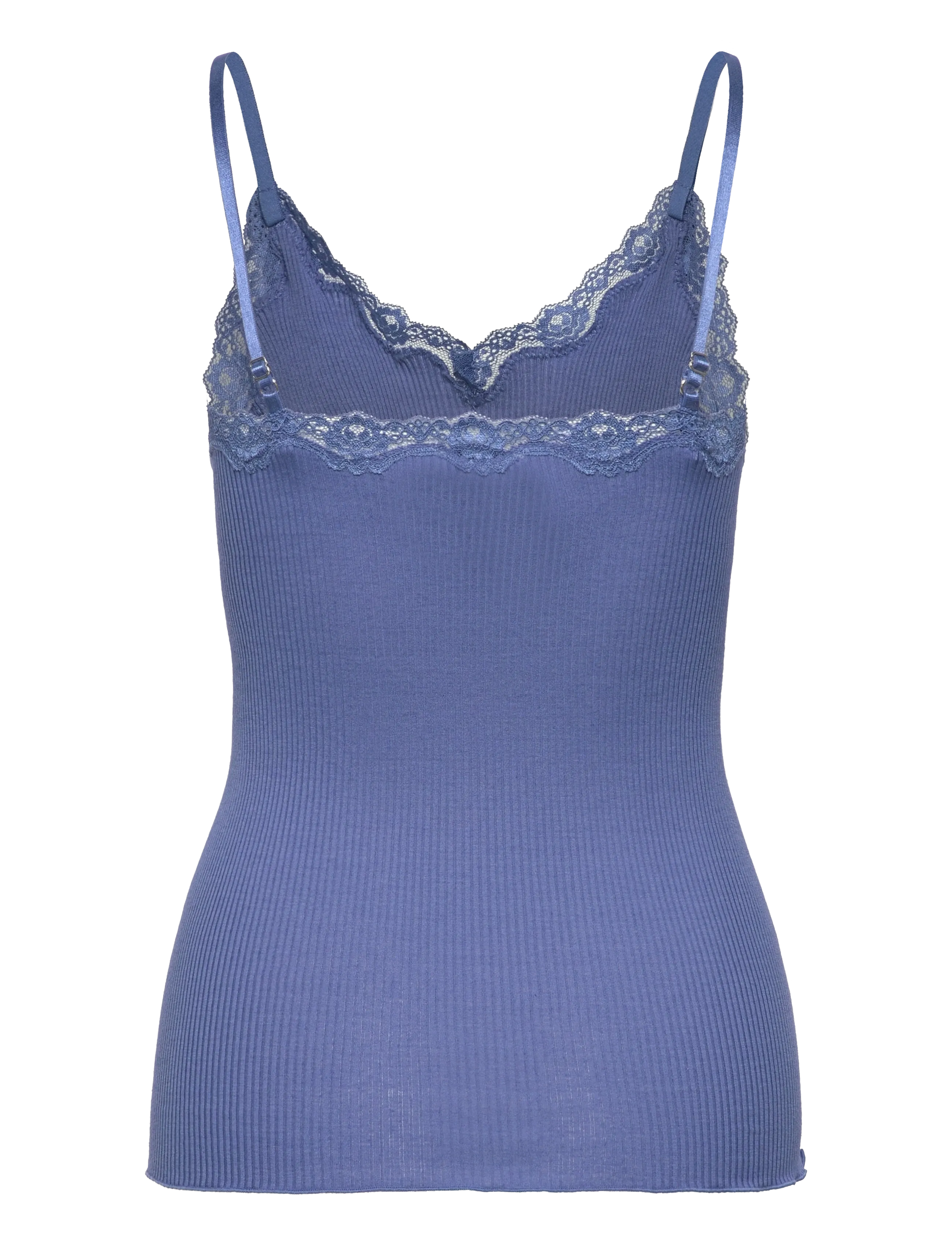 Rosemunde - RWBeatha SL Regular Singlet Top - tanktops - dutch blue - 2