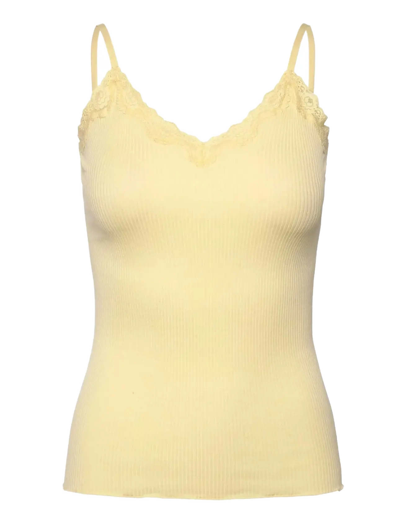 Rosemunde RWBeatha SL Regular Singlet Top - Tøj - FLAN / yellow