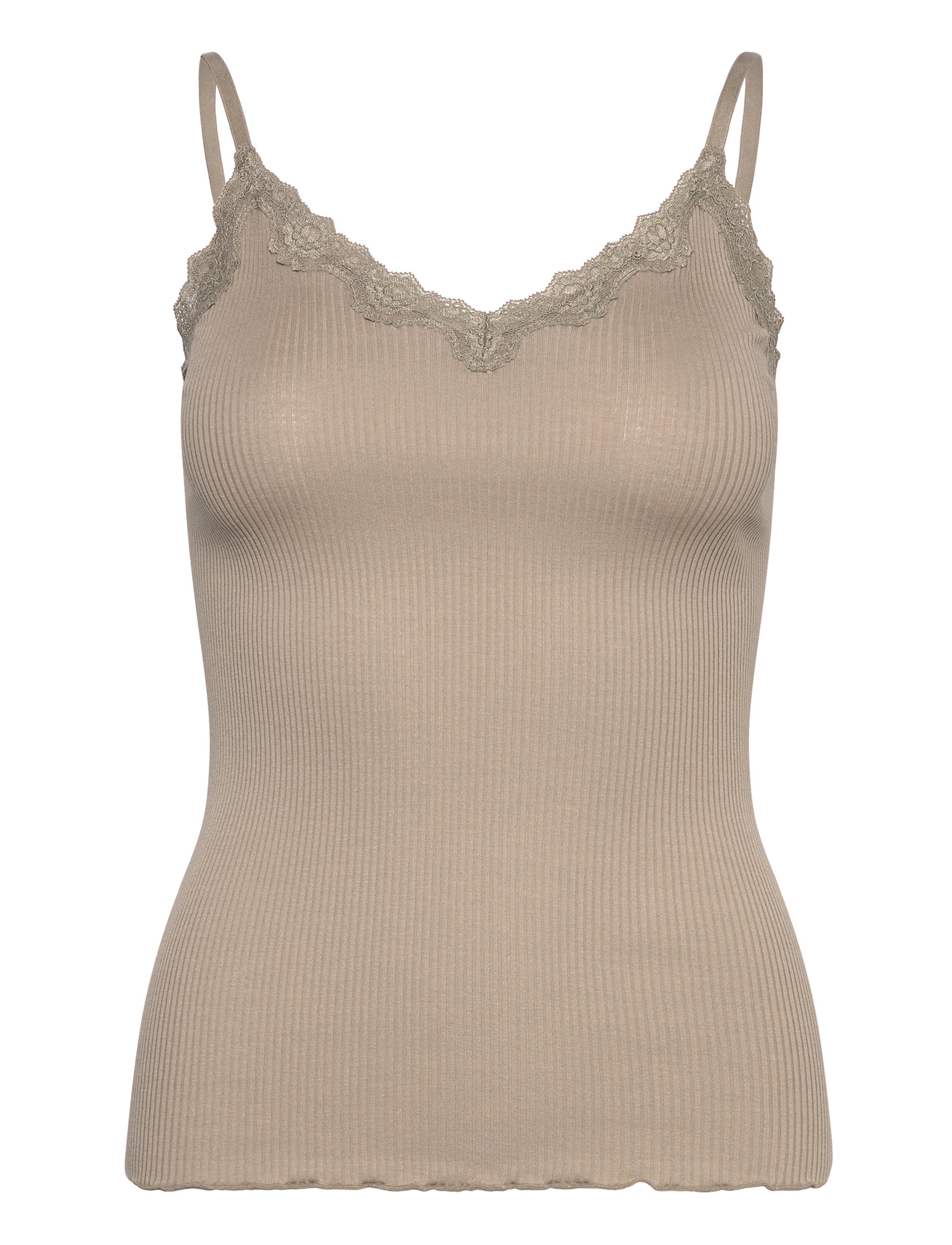 Rosemunde - RWBeatha SL Regular Singlet Top - laveste priser - laurel oak - 0