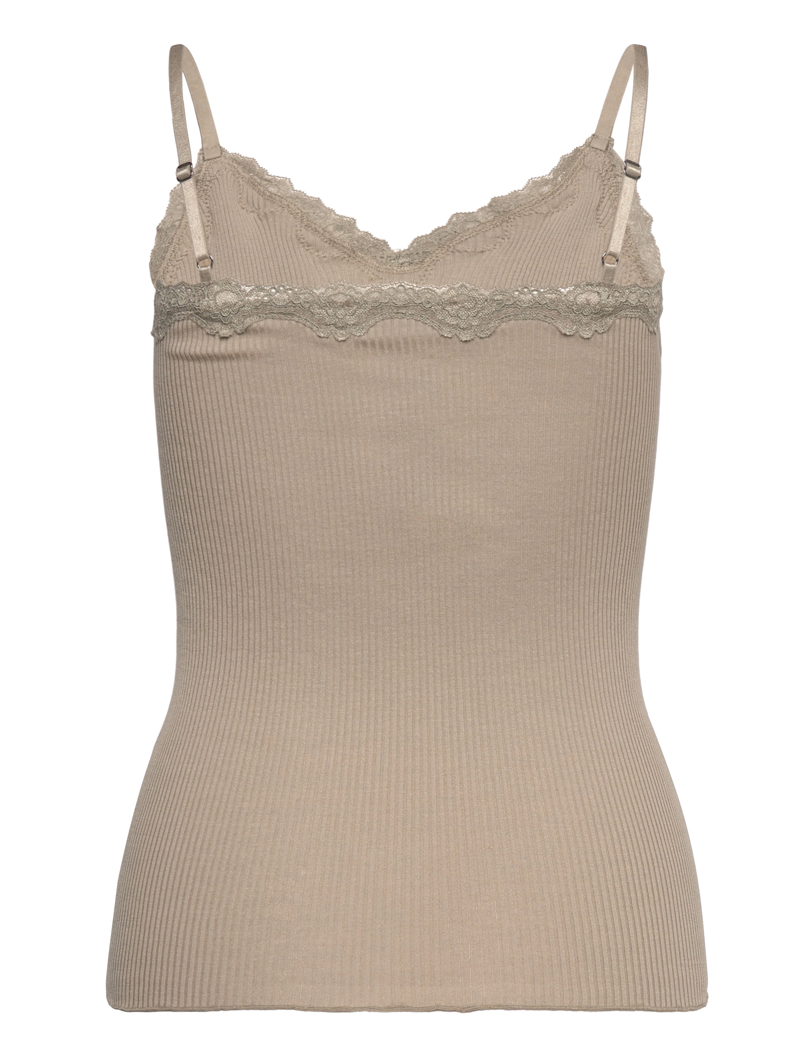 Rosemunde - RWBeatha SL Regular Singlet Top - laveste priser - laurel oak - 1