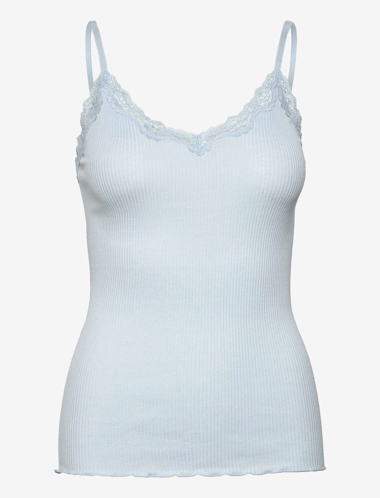 Rosemunde - RWBeatha SL Regular Singlet Top - tanktops - nantucket blue - 1