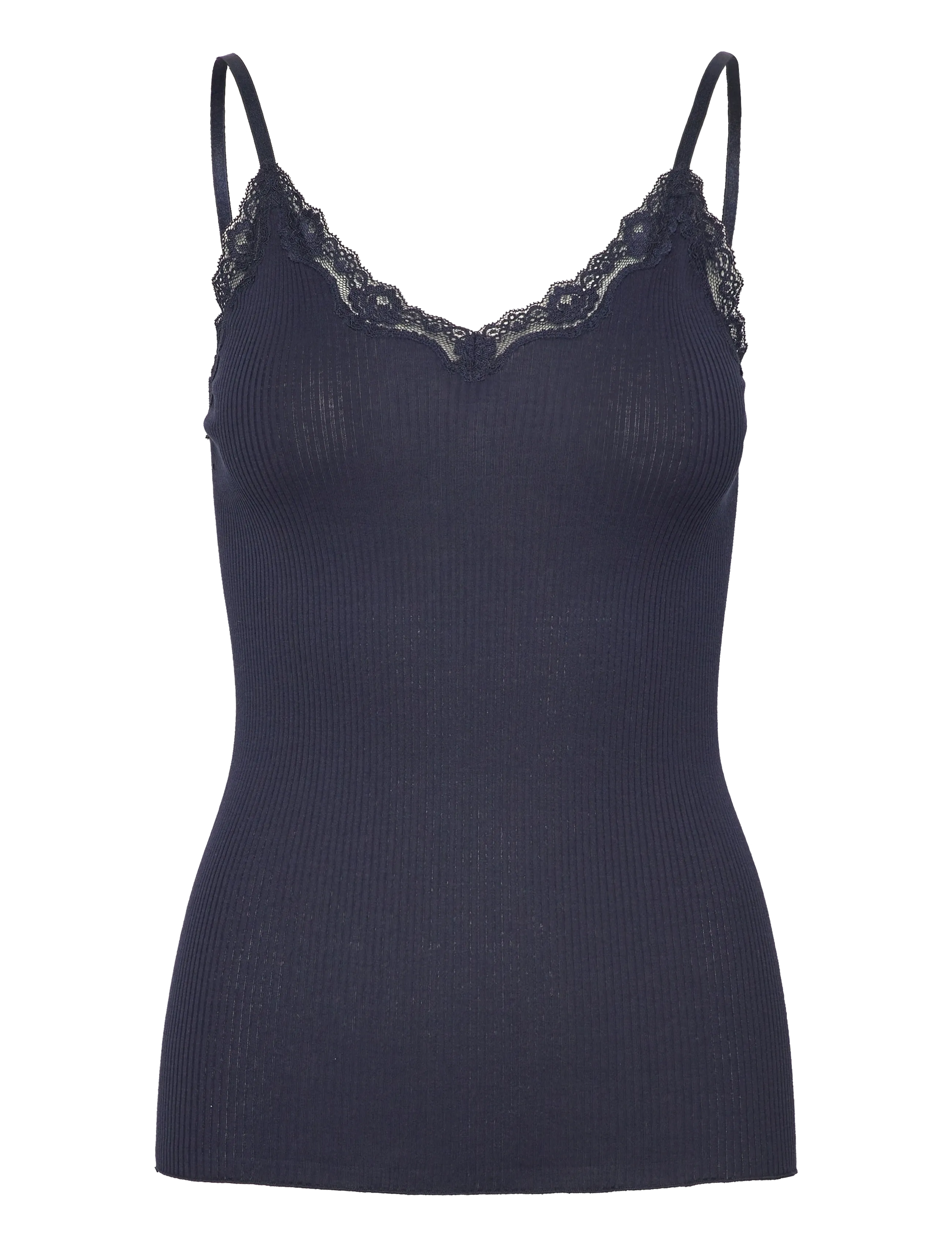 Rosemunde RWBeatha SL Regular Singlet Top - Tøj - NAVY / navy