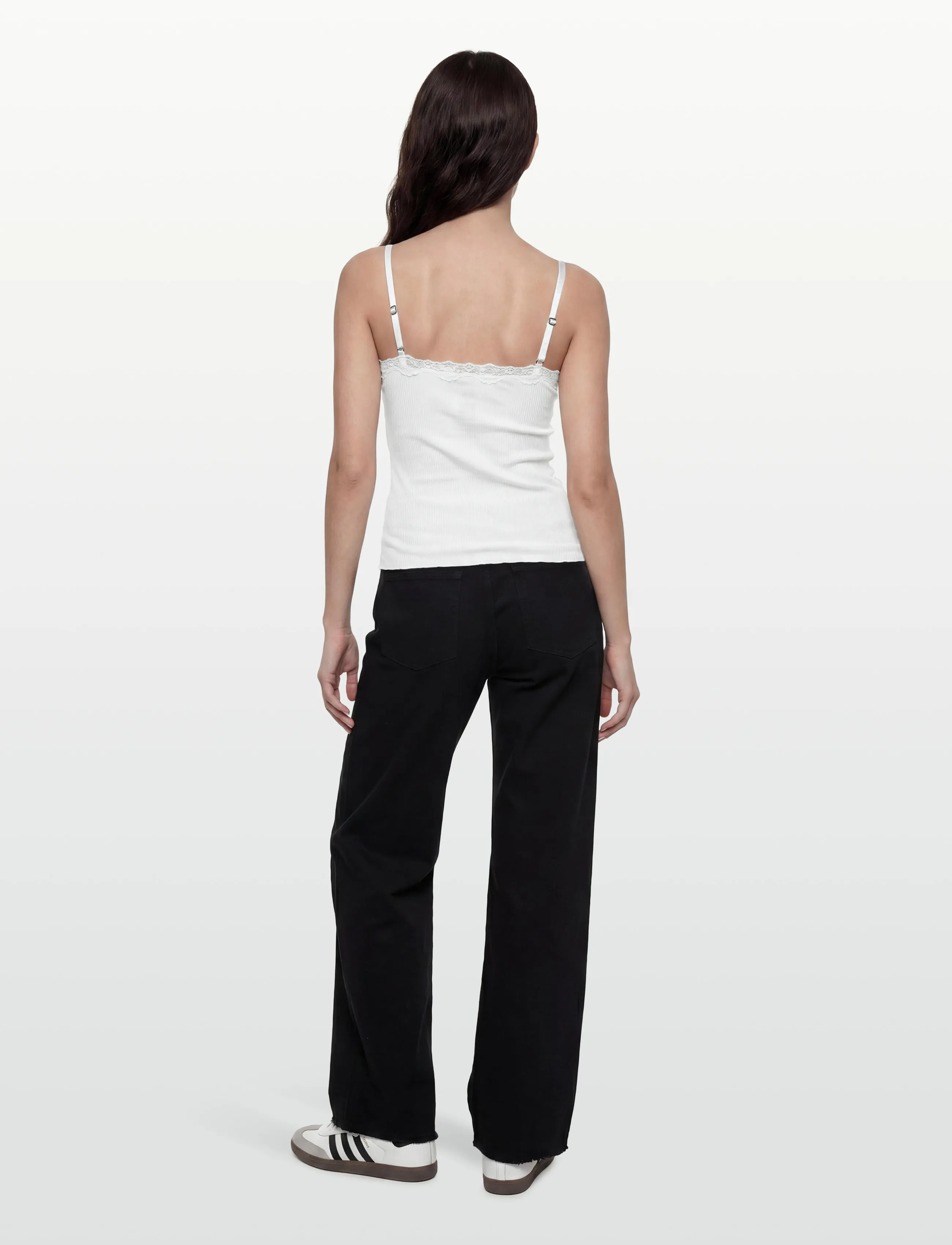 Rosemunde - RWBeatha SL Regular Singlet Top - Ärmellose tops - new white - 4