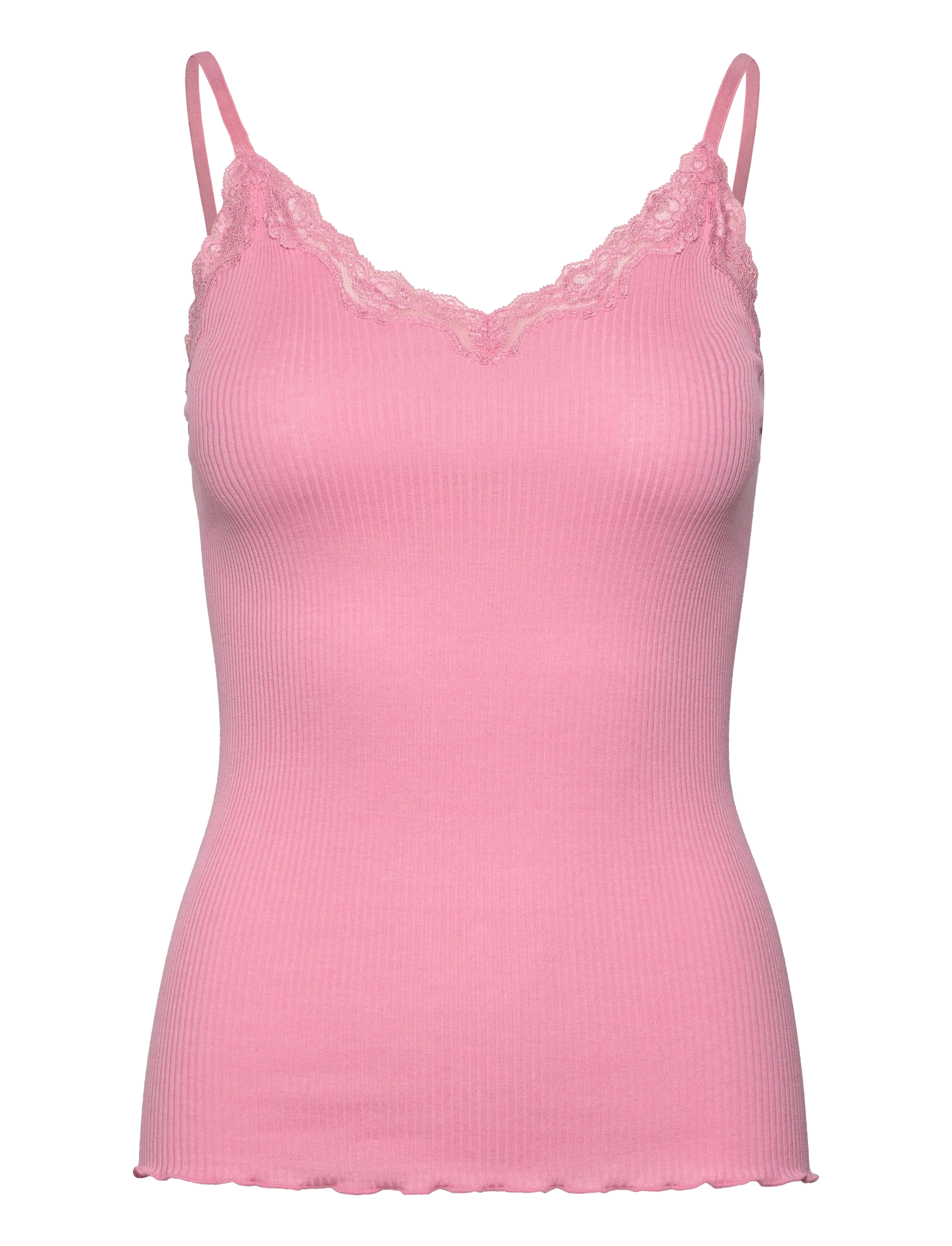 Rosemunde RWBeatha SL Regular Singlet Top - T-shirts & Toppar - SEA PINK / pink/rose