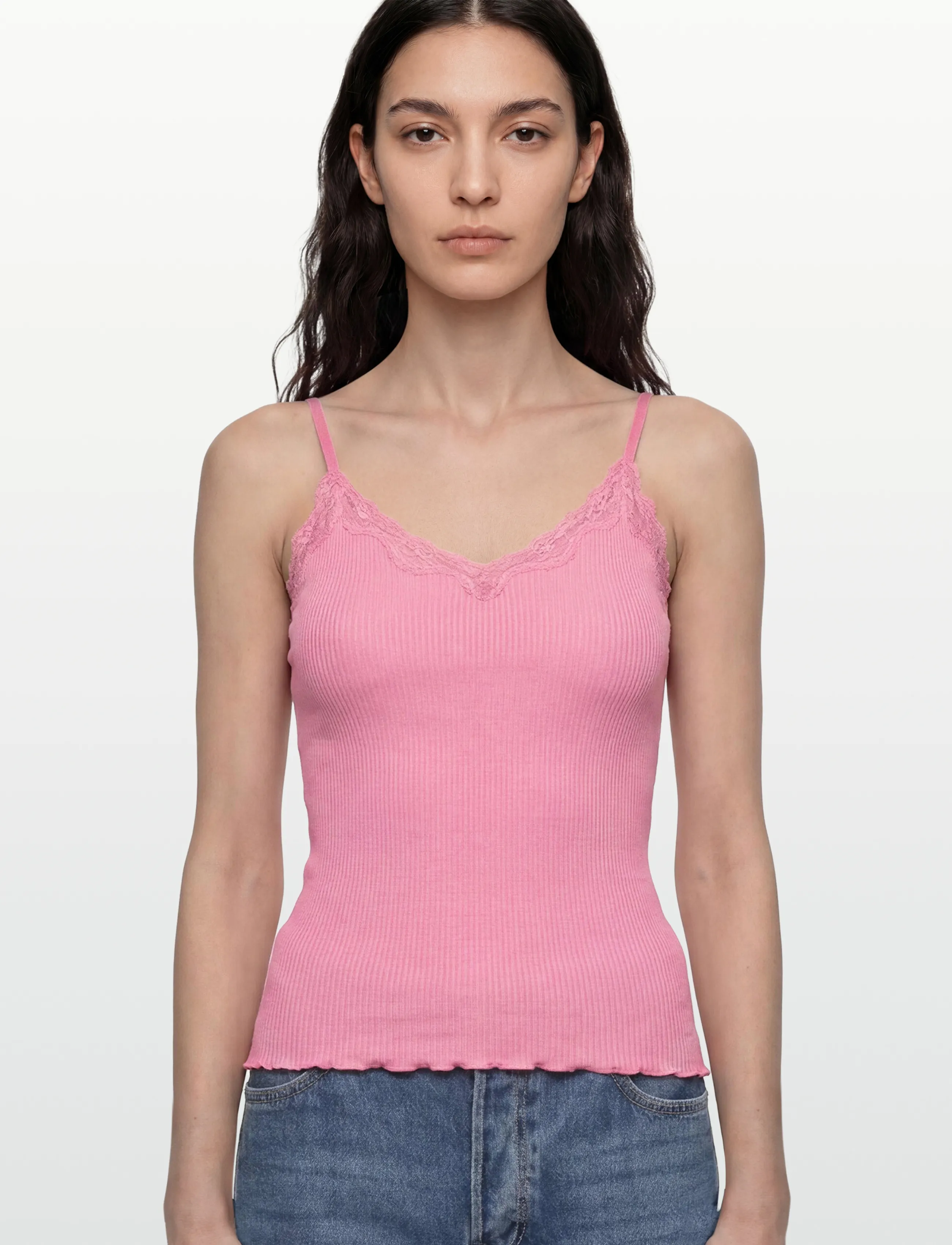 Rosemunde - RWBeatha SL Regular Singlet Top - Ärmellose tops - sea pink - 3