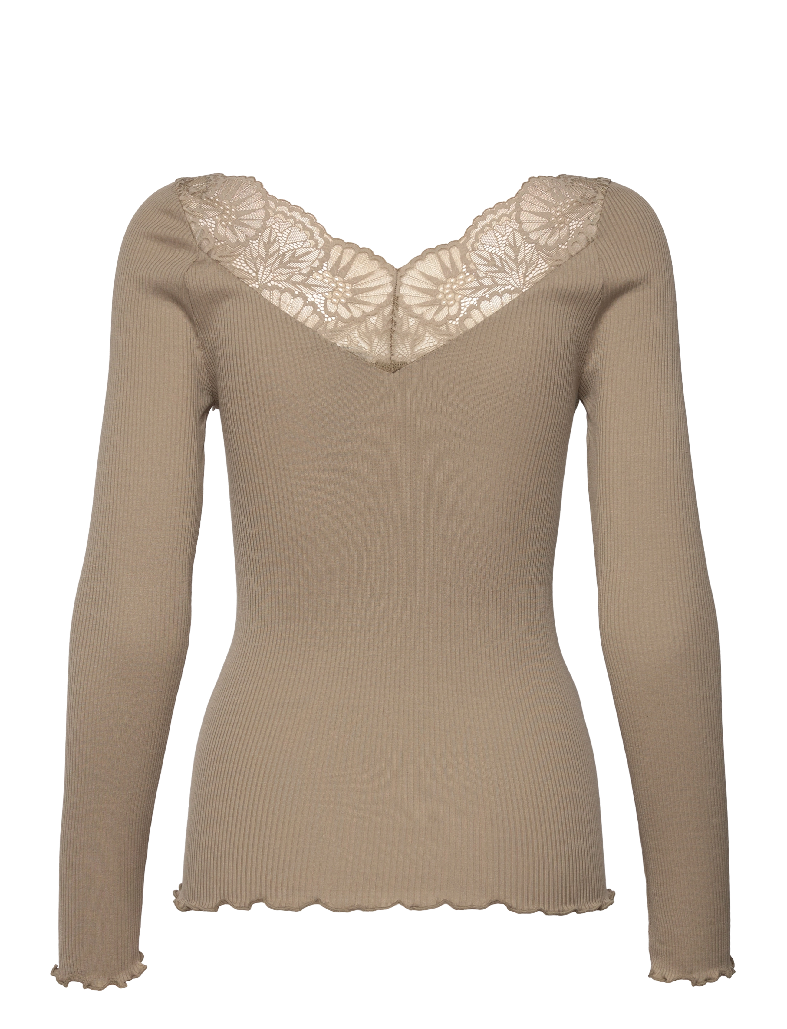 Rosemunde - RWBeatha LS regular t-shirt - pitkähihaiset paidat - laurel oak - 2