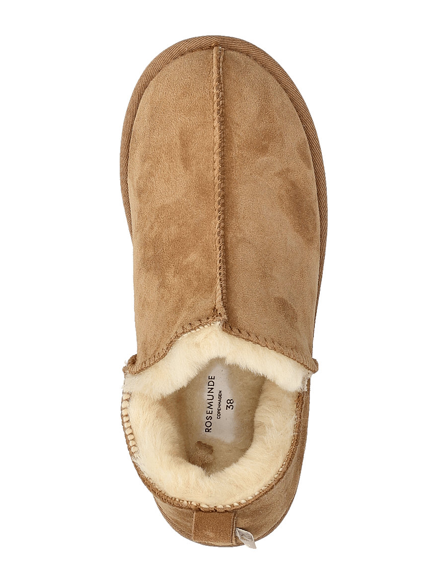 Rosemunde - RHBrisbane Shearling Boot Slippers - alltags-style - almond - 4