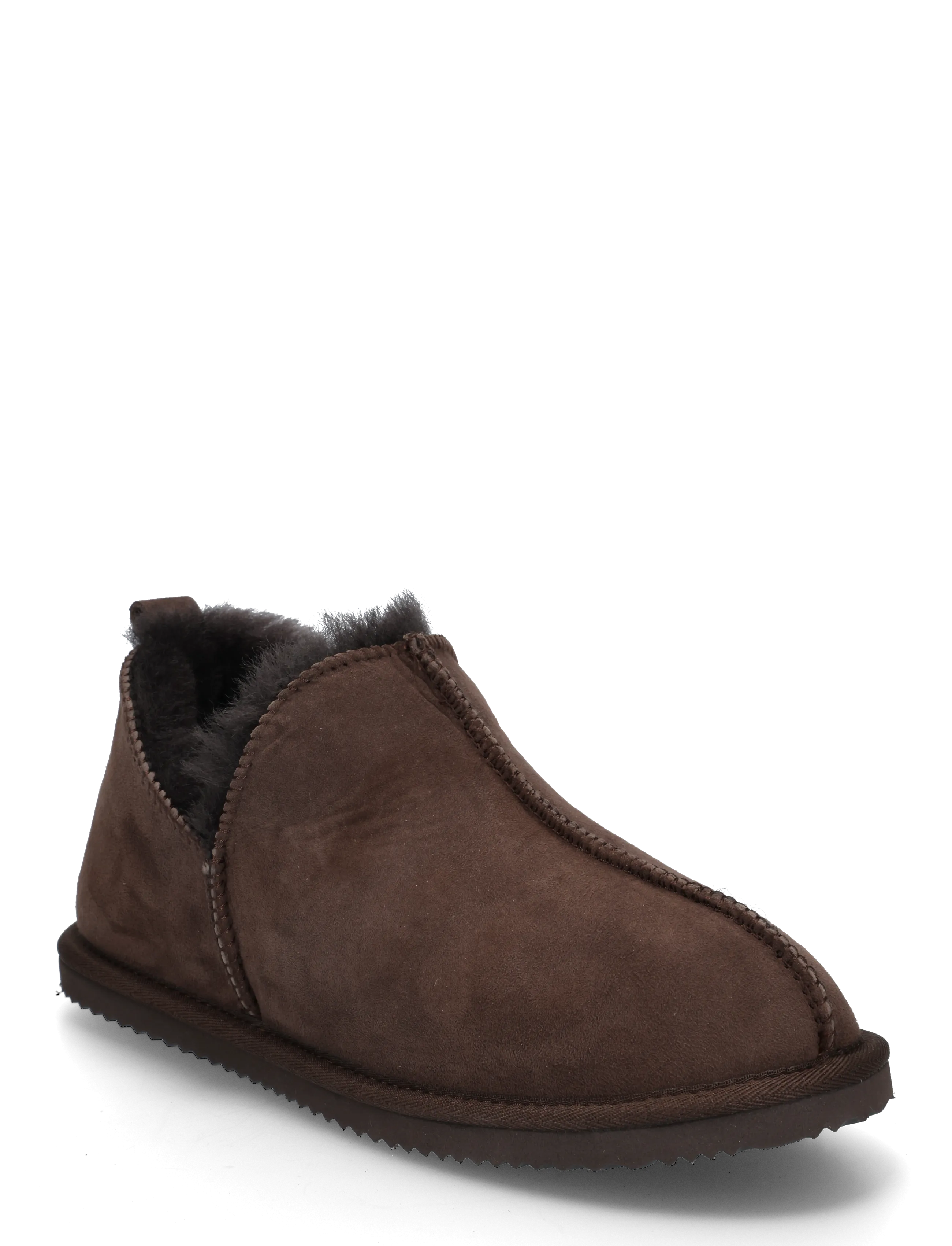 Rosemunde Rhbrisbane Shearling Boot Slippers, Kvinder, Shearling Støvletøfler, Brun, Str: 40