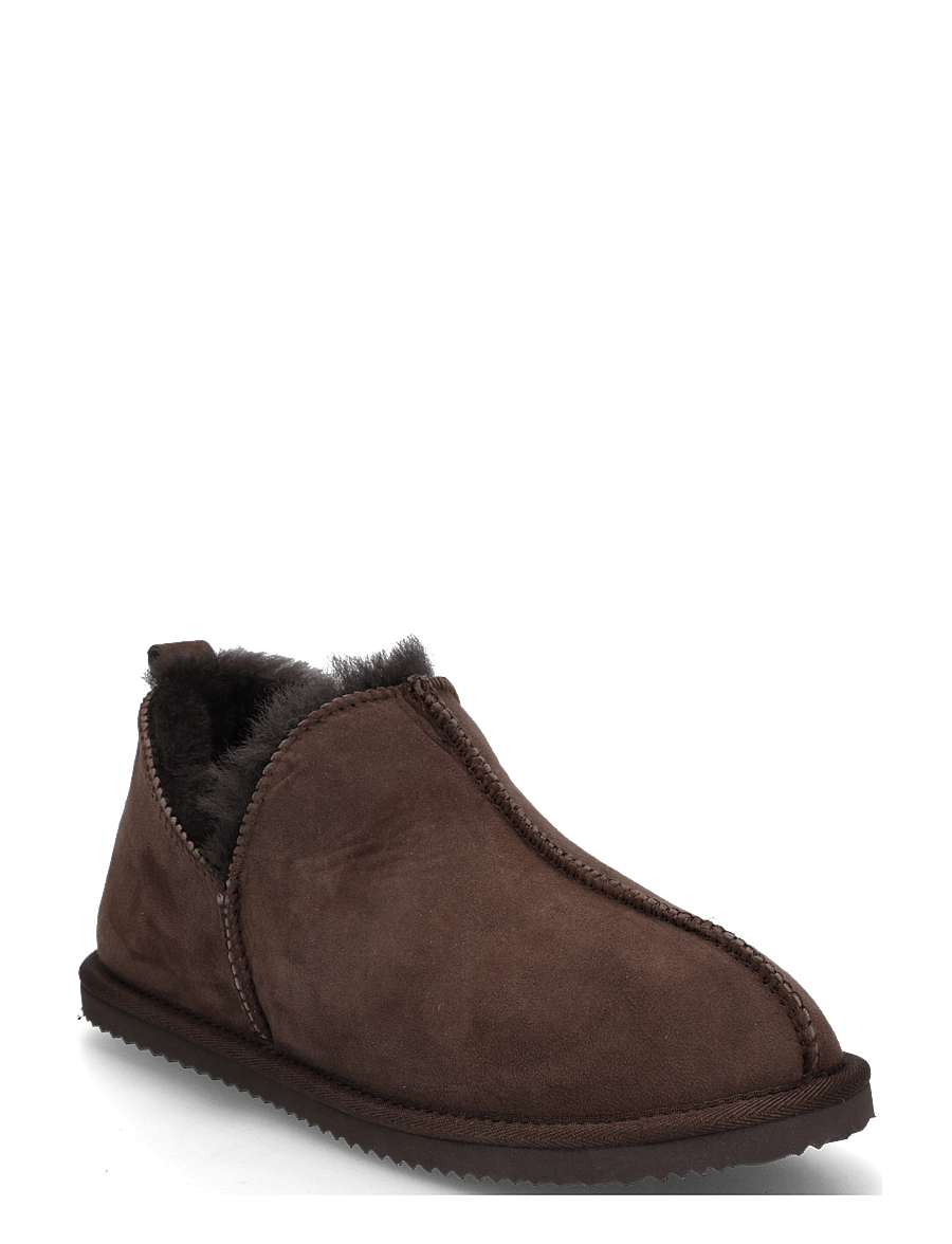Rosemunde - RHBrisbane Shearling Boot Slippers - alltags-style - coffee brown - 0
