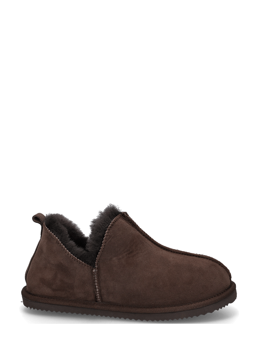 Rosemunde - RHBrisbane Shearling Boot Slippers - alltags-style - coffee brown - 2