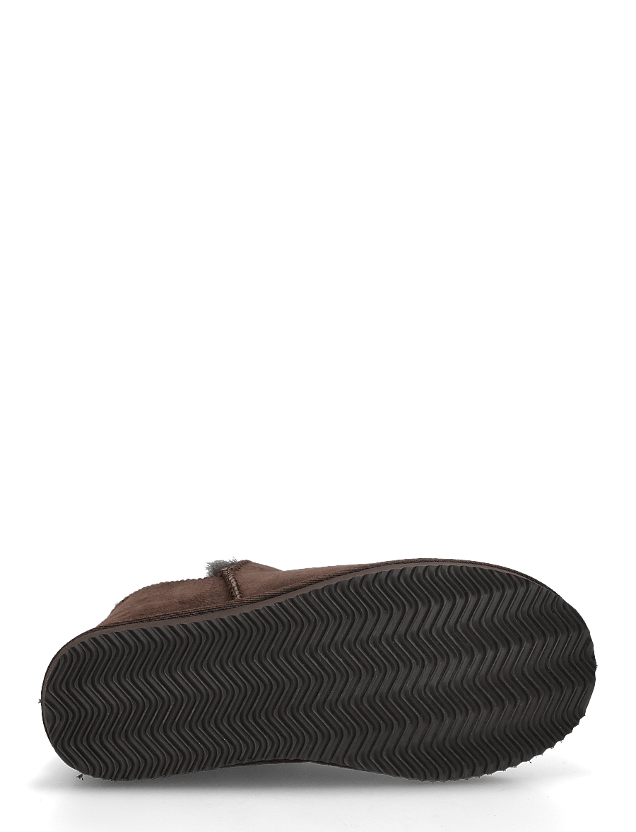 Rosemunde - RHBrisbane Shearling Boot Slippers - hverdags stil - coffee brown - 4