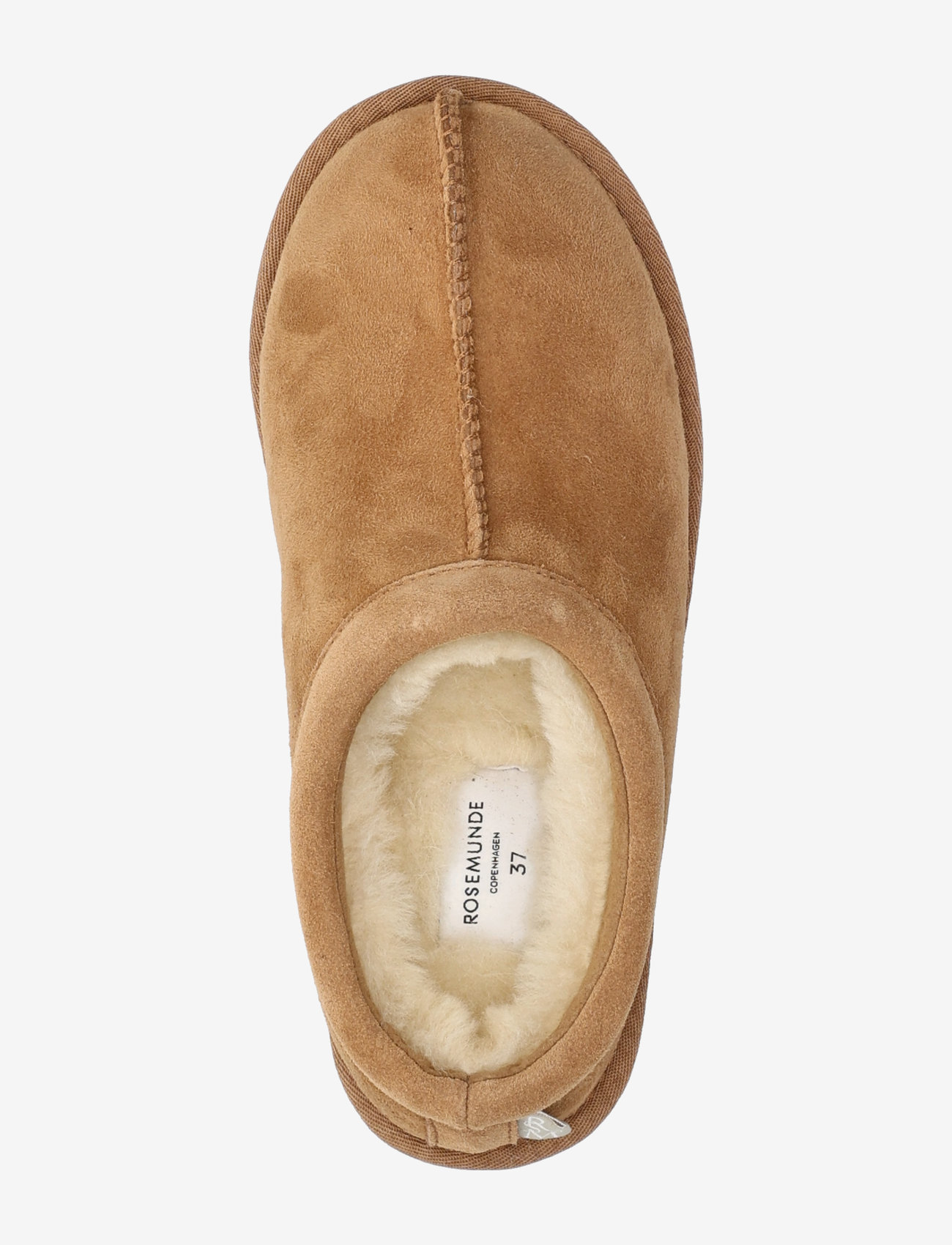 Rosemunde - RHBrisbane Shearling band slippers - vardagsstil - almond - 4