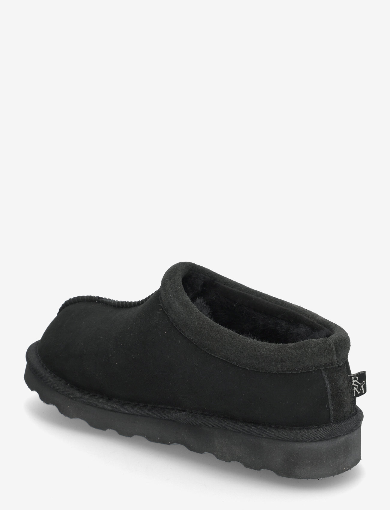 Rosemunde - RHBrisbane Shearling band slippers - vardagsstil - black - 2