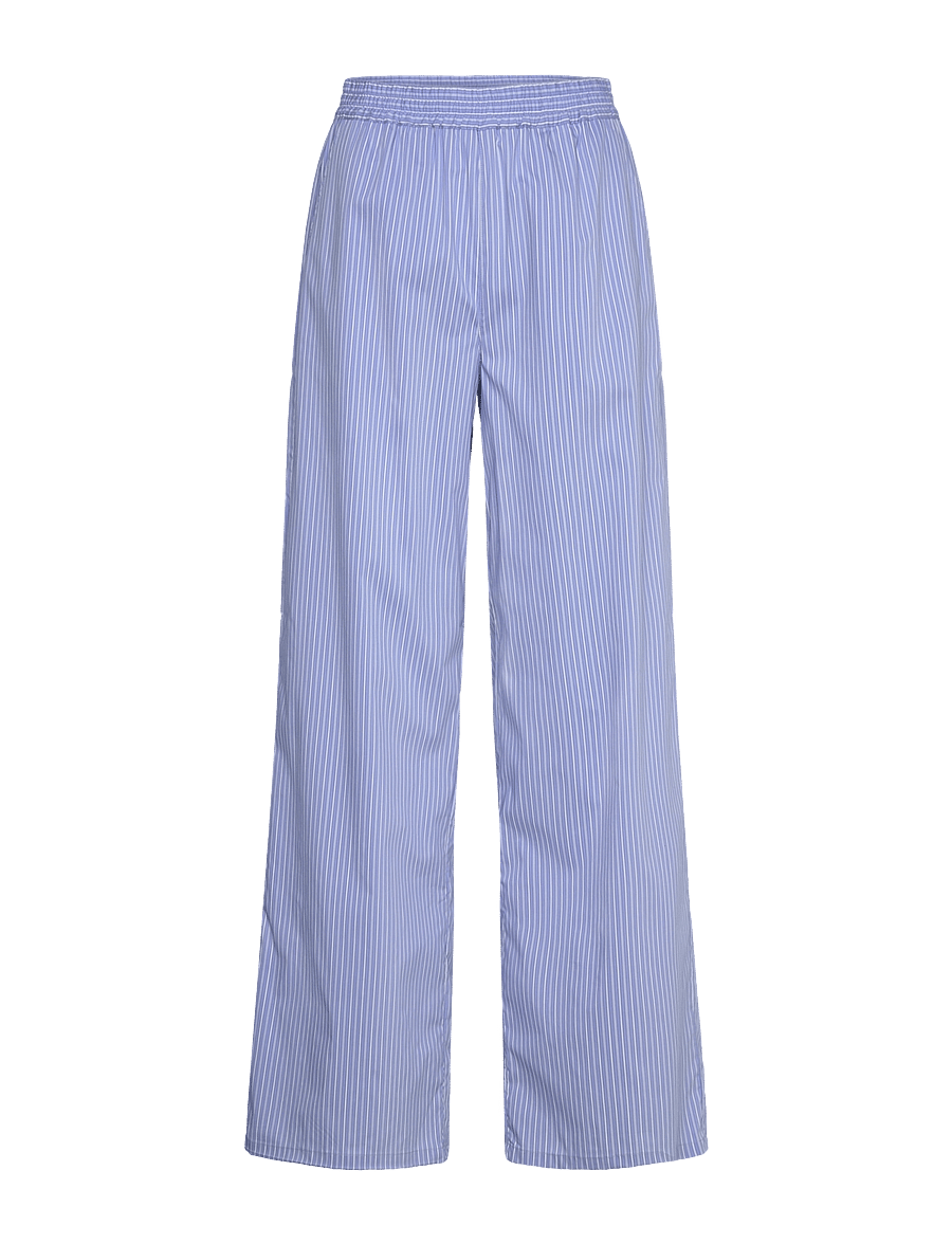 Rosemunde - RWIris Stripe NW Trousers - hverdags stil - blue stripe - 1