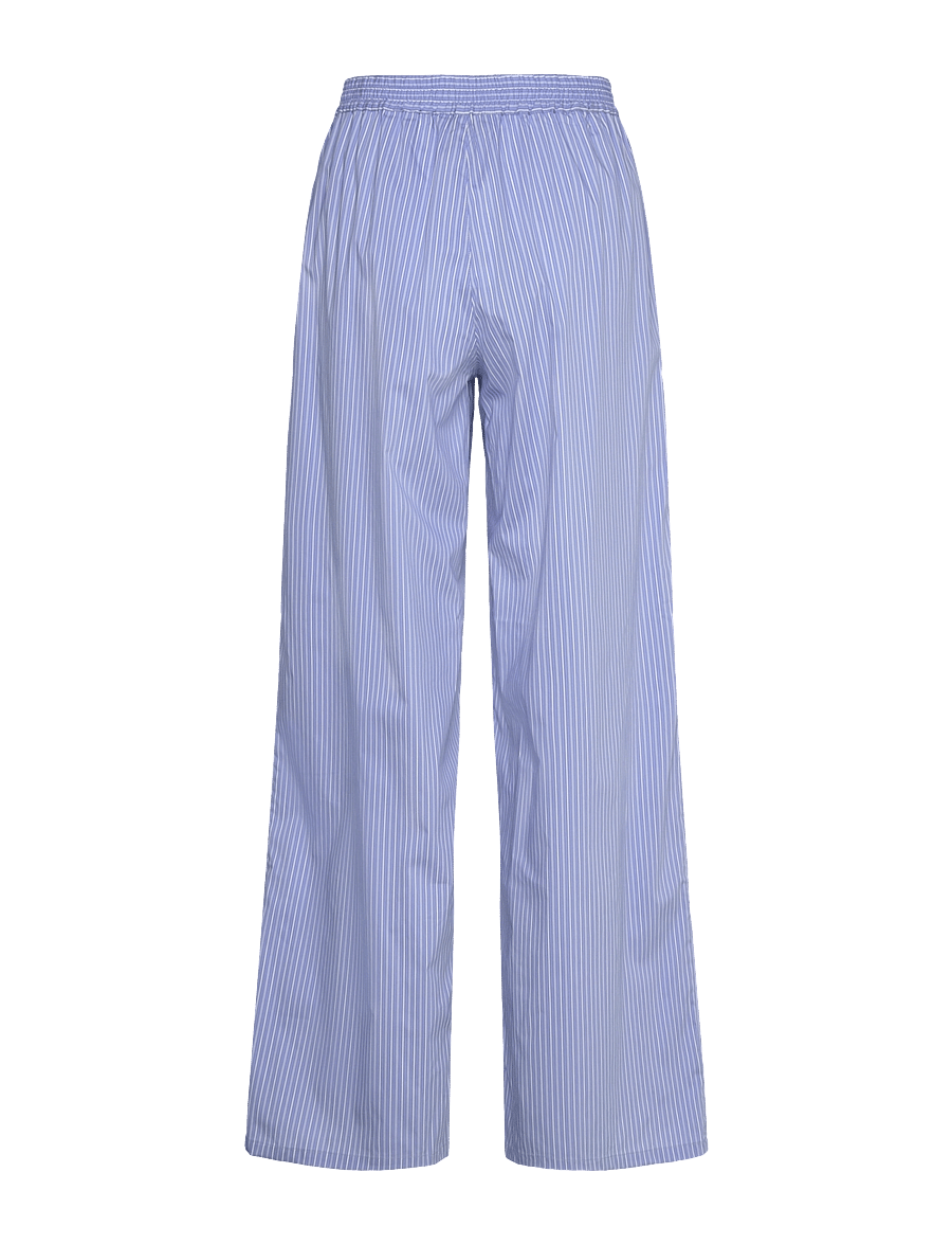 Rosemunde - RWIris Stripe NW Trousers - hverdags stil - blue stripe - 2