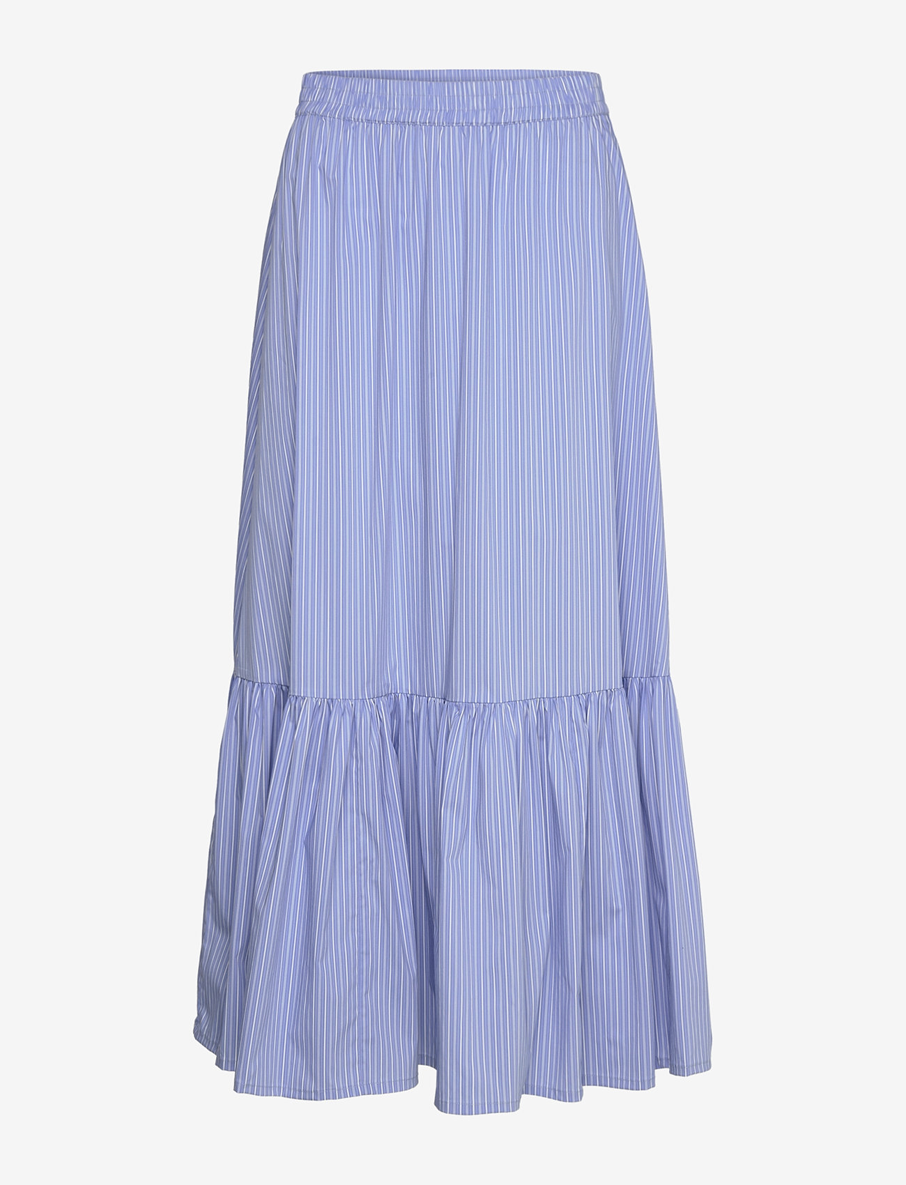 Rosemunde - RWIris Stripe Long Skirt - röcke - blue stripe - 0