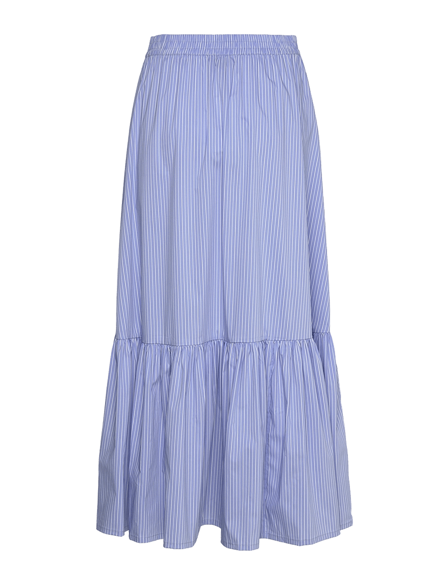 Rosemunde - RWIris Stripe Long Skirt - blue stripe - 1