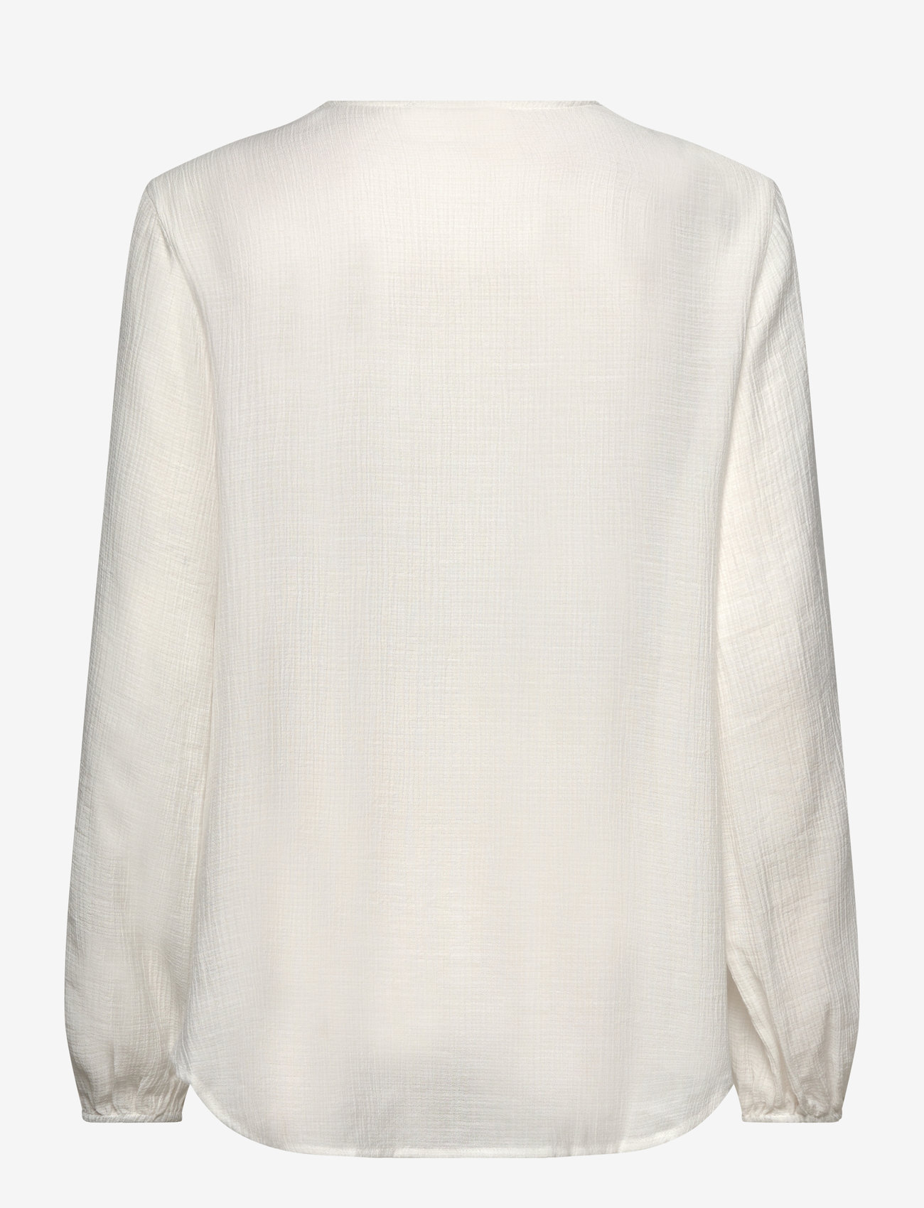 Rosemunde - RWRoa LS Long Blouse - langärmlige blusen - cloud dancer - 1