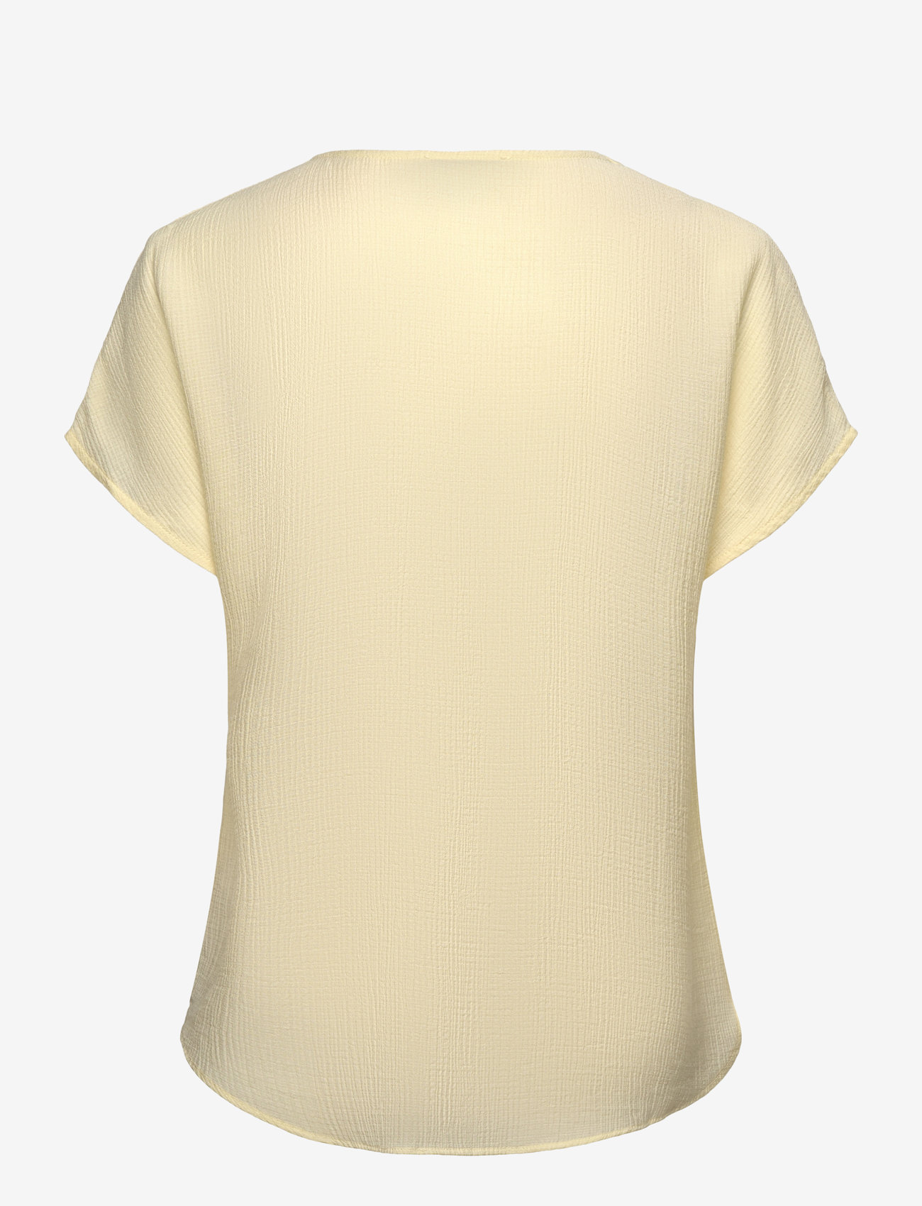 Rosemunde - RWRoa SL Regular Blouse - short-sleeved blouses - pastel yellow - 1