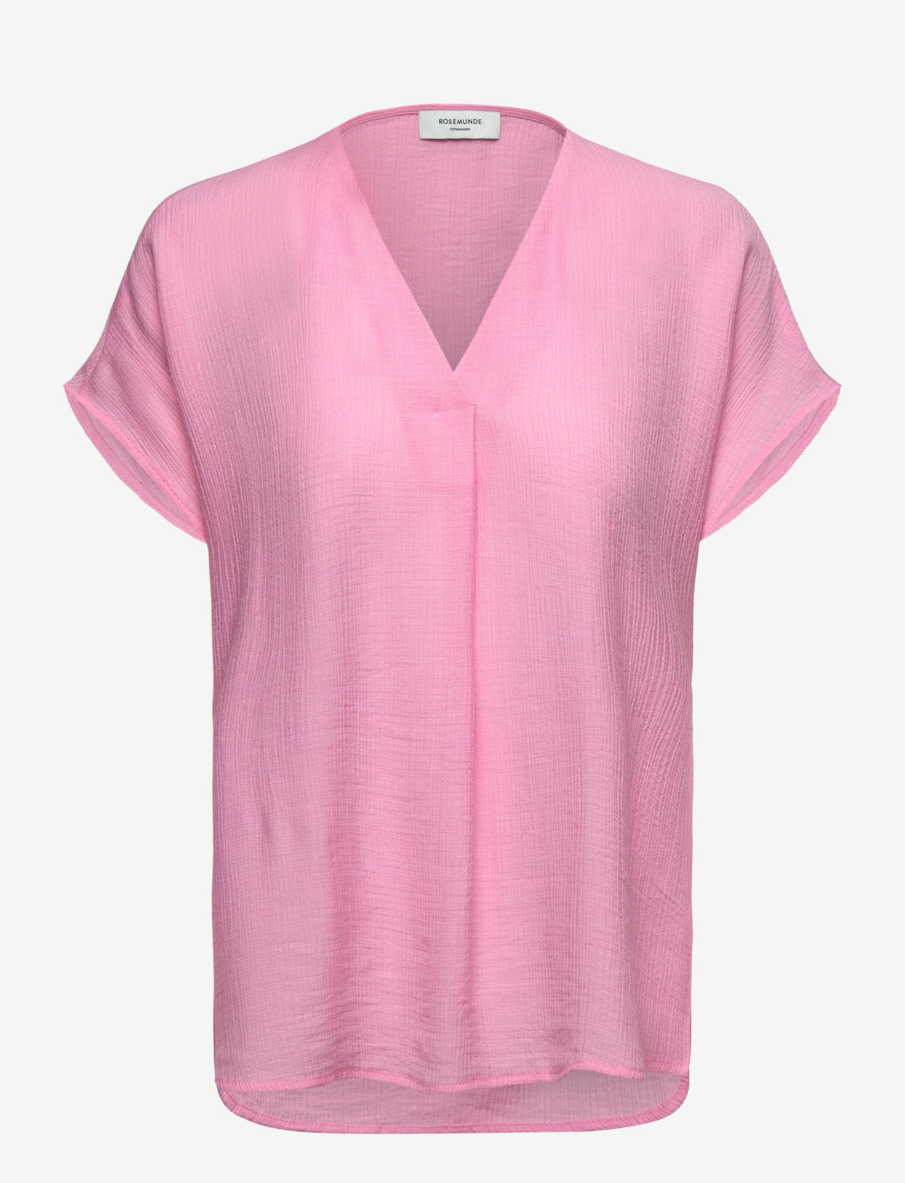 Rosemunde - RWRoa SL Regular Blouse - kortärmade blusar - prism pink - 0