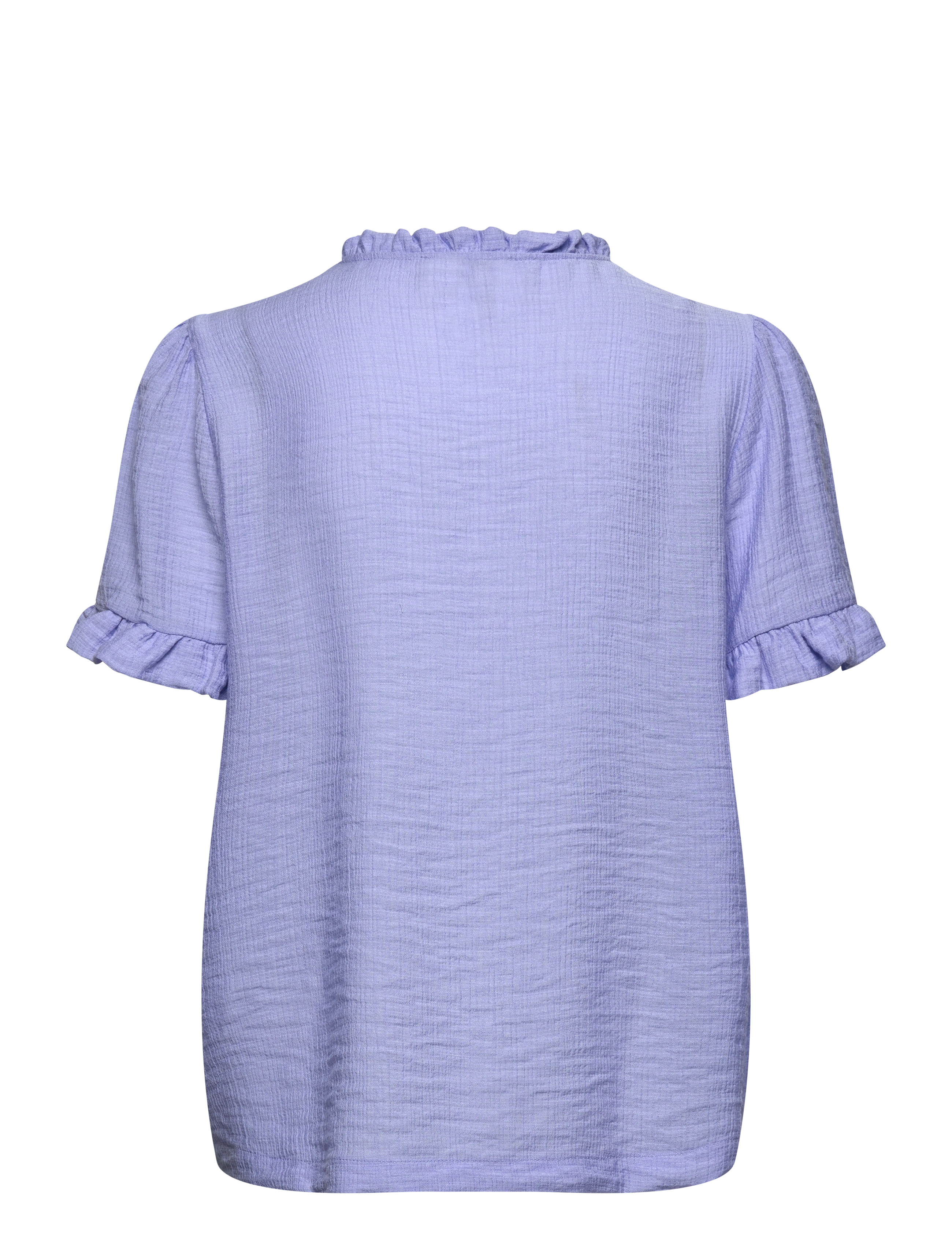 Rosemunde - RWRoa SS Regular Blouse - lyhythihaiset puserot - blue heaven - 1